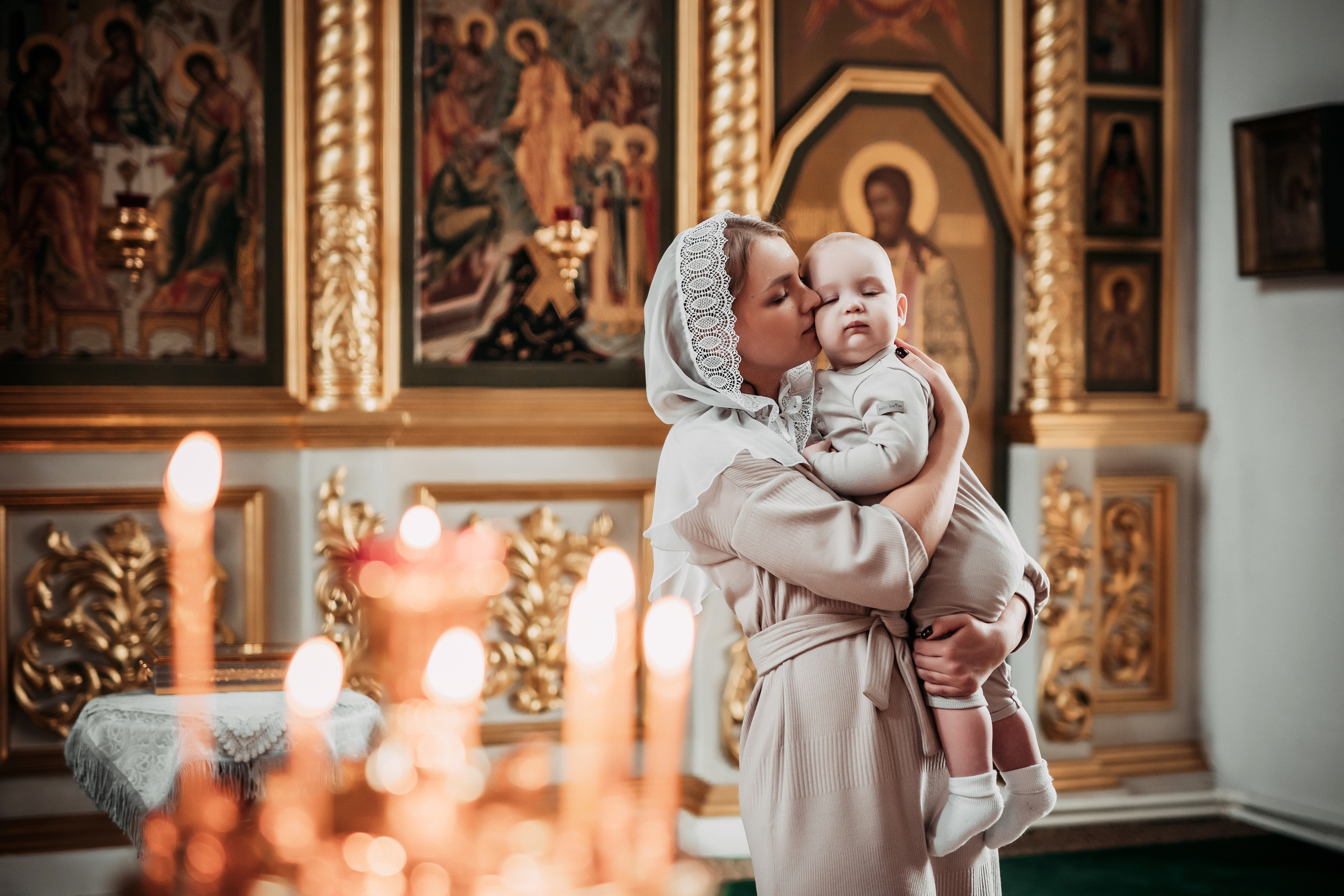 Крещение Максима. Алёна Хомич. Свадебный и семейный фотограф Коломна, Москва