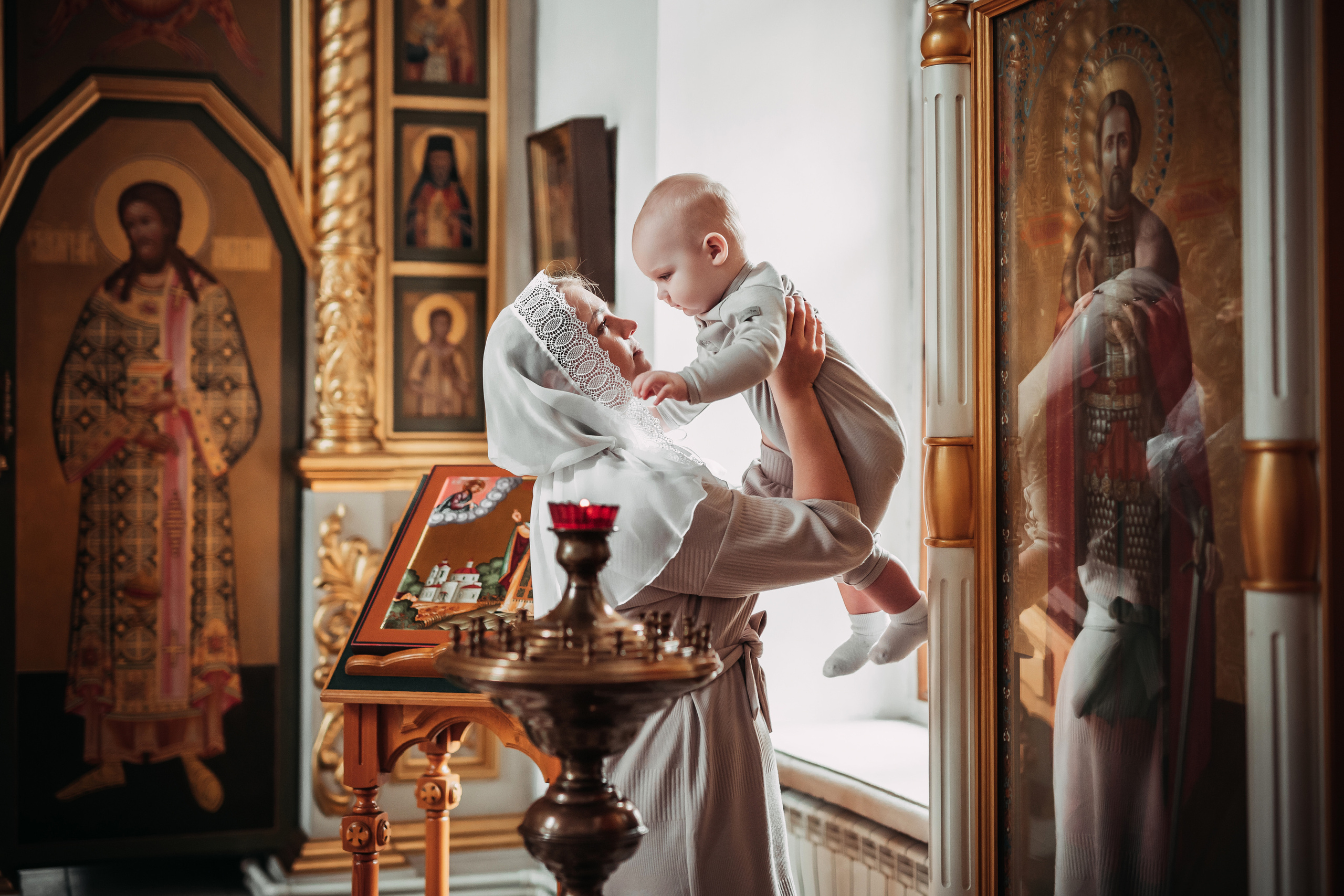 Крещение Максима. Алёна Хомич. Свадебный и семейный фотограф Коломна, Москва