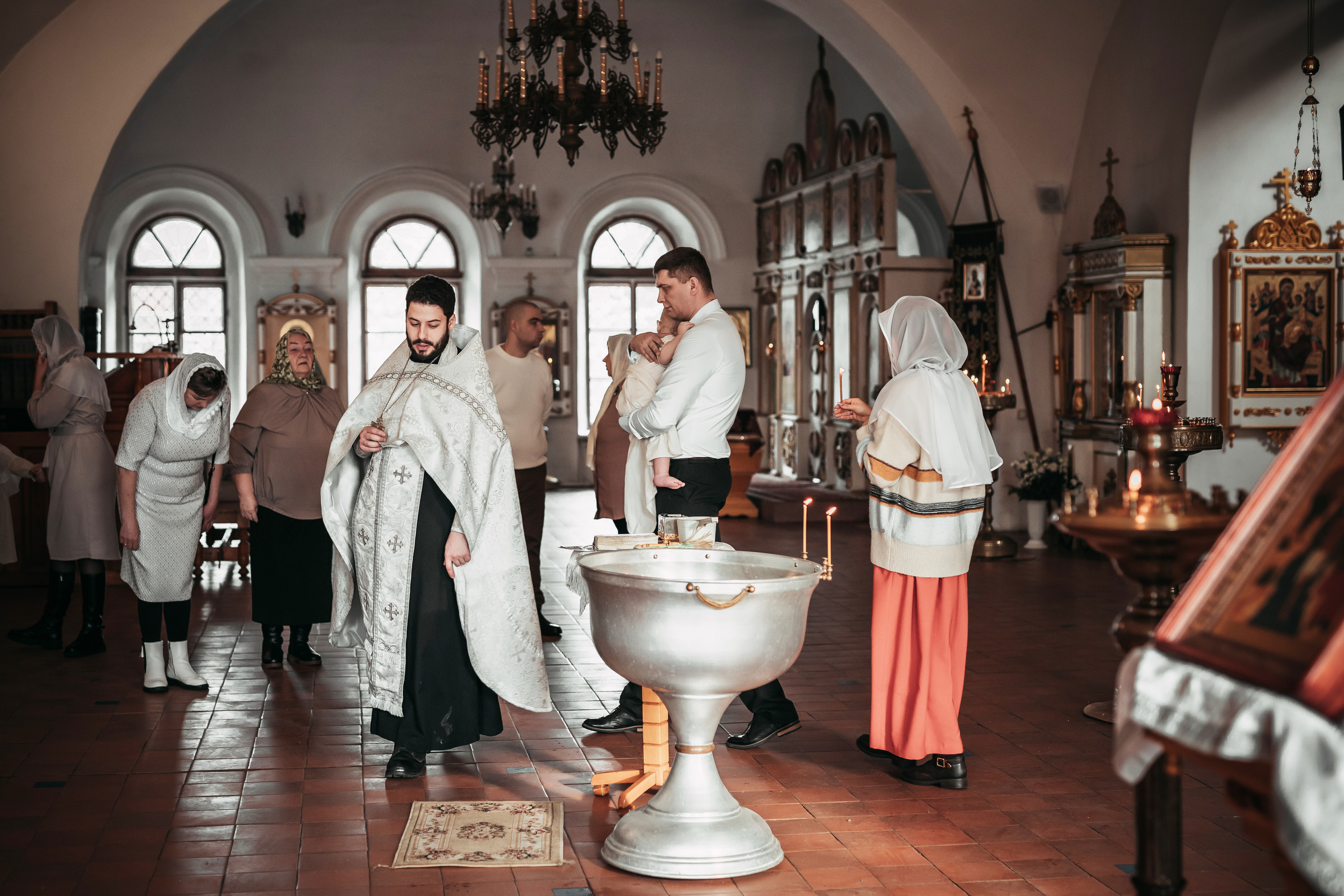 Крещение Максима. Алёна Хомич. Свадебный и семейный фотограф Коломна, Москва