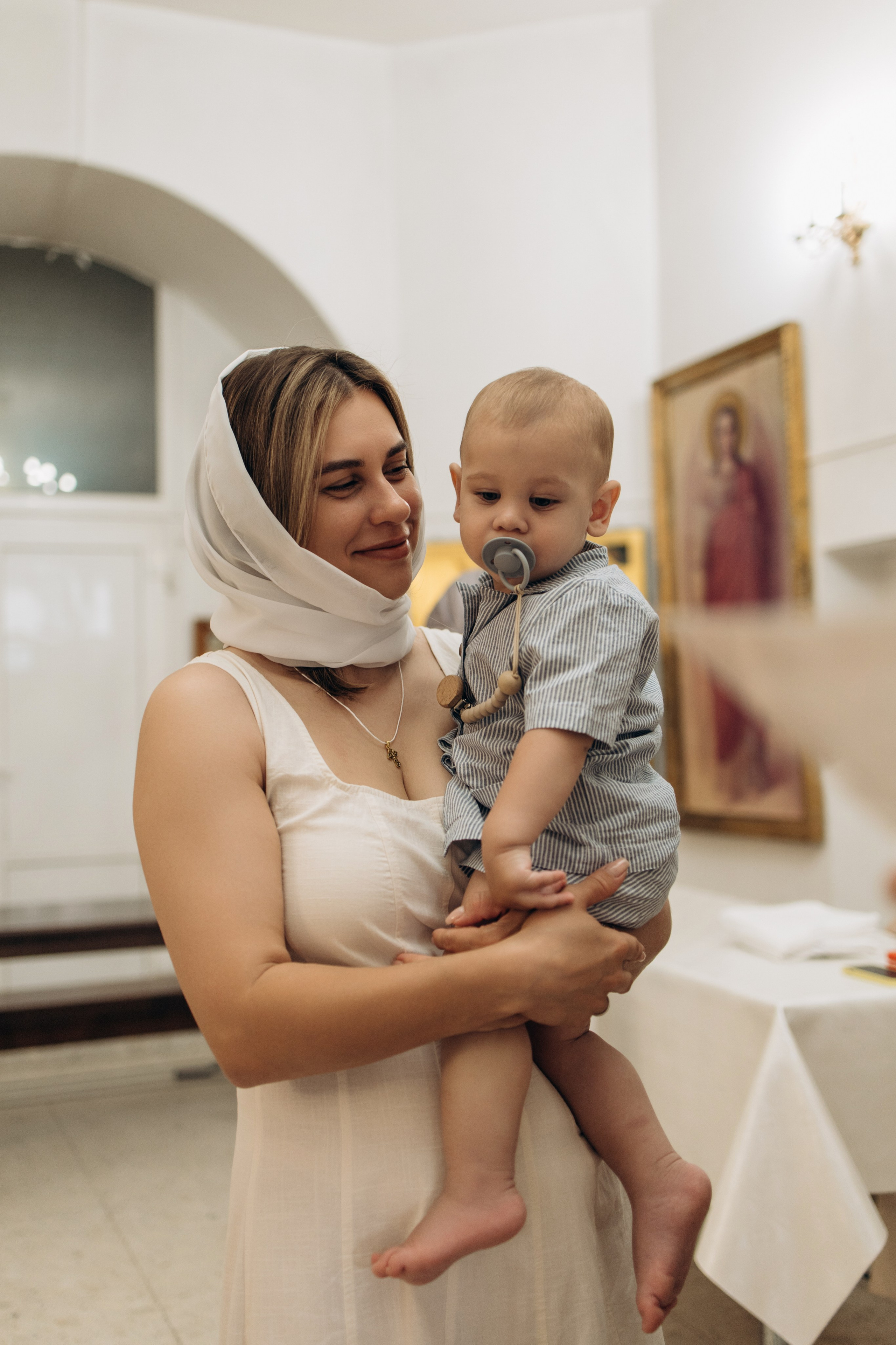 Крещение Радмира. Самый теплый фотограф в Краснодаре Рябоконь Ксения