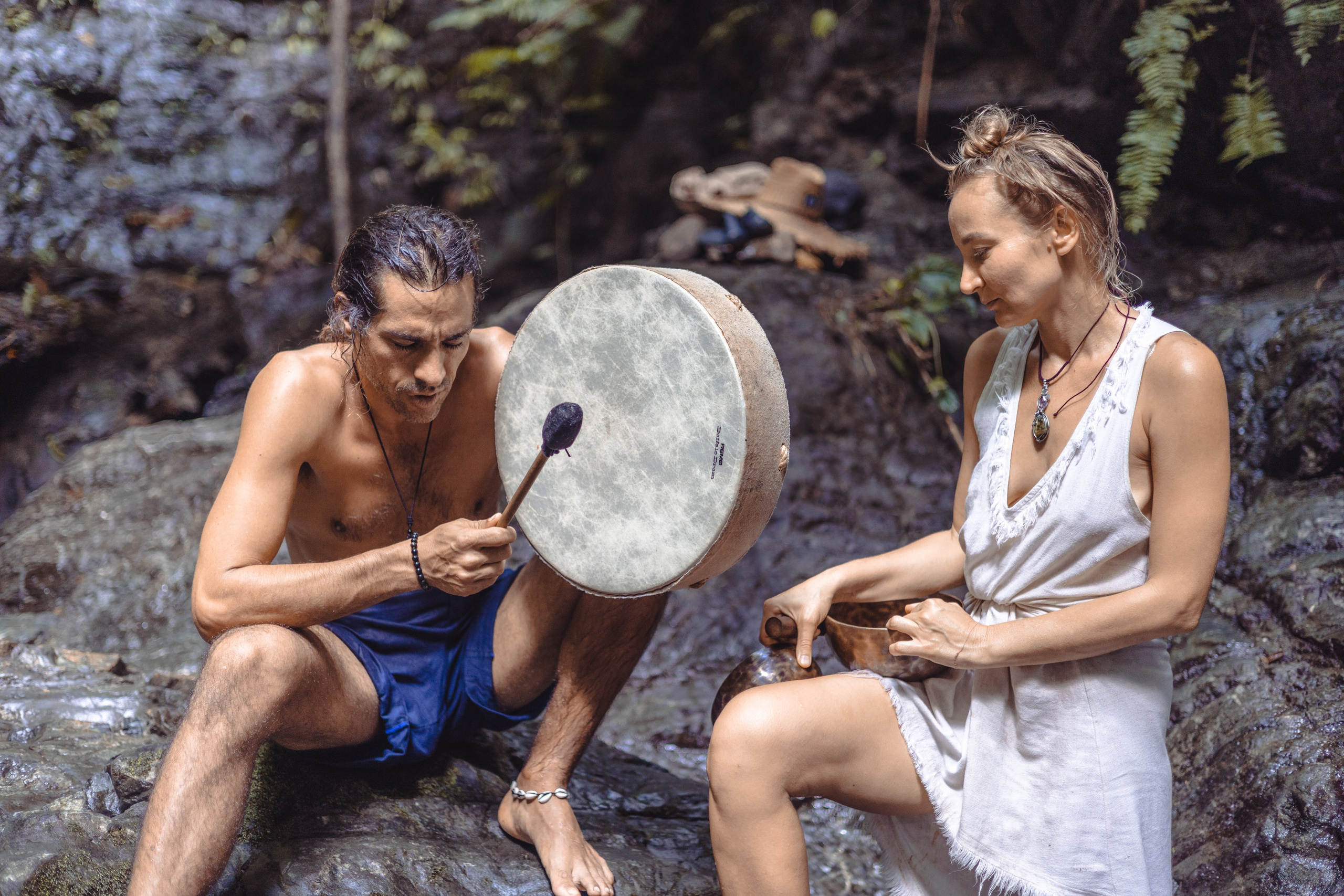 Soul wedding with a nature connection. Family, portrait, content photo in Costa Rica Evgeniya Besprozvannykh