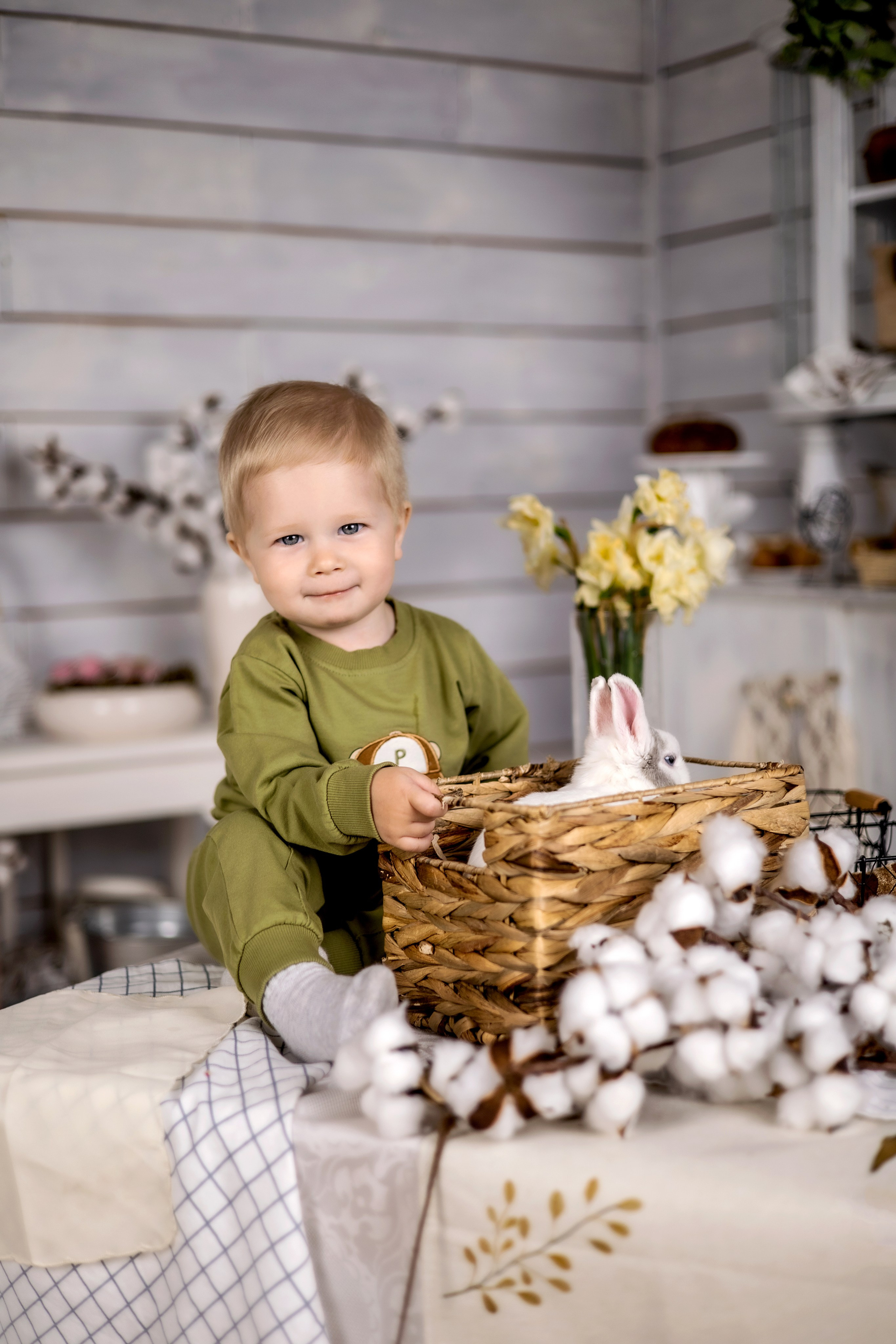 Пасхальный детский фотопроект 2024. Фотограф Надежда Лукьянова