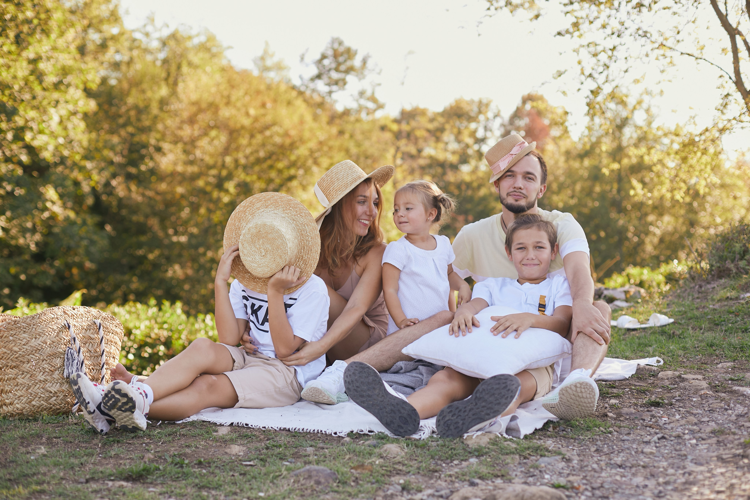 Ольга и ее семья. Reportage and staged photographer Natalia Sannikova