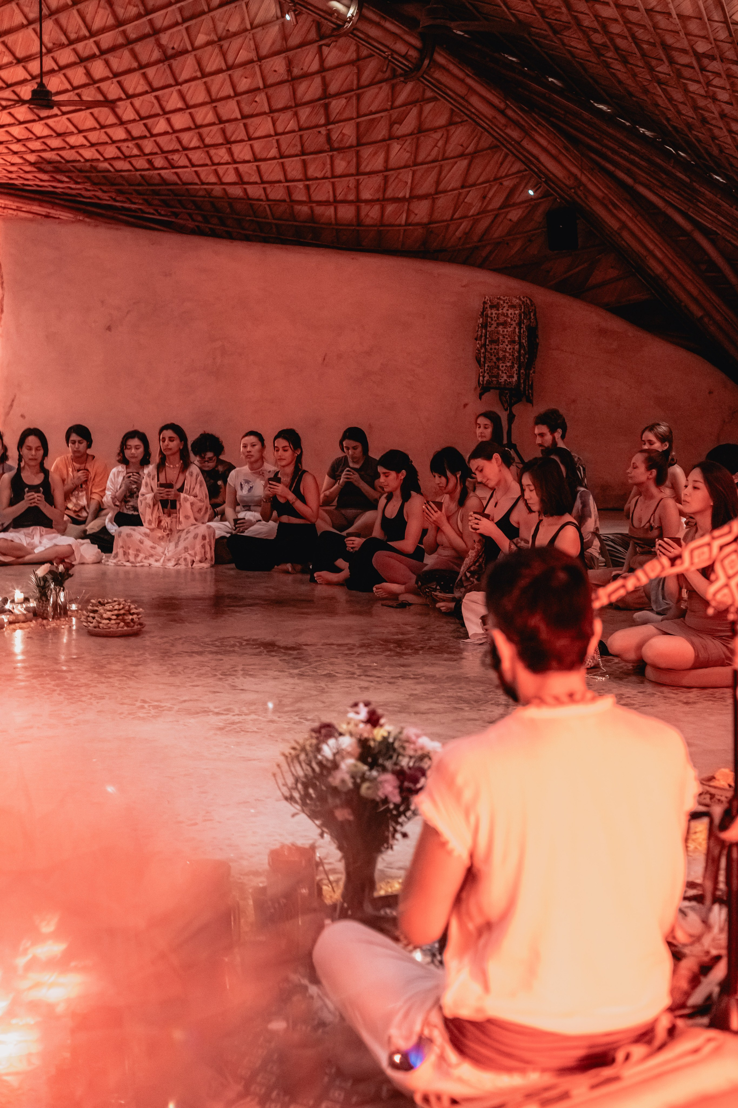 Cacao ceremony Full moon jan w Juan. Mariam Bagdasaryan