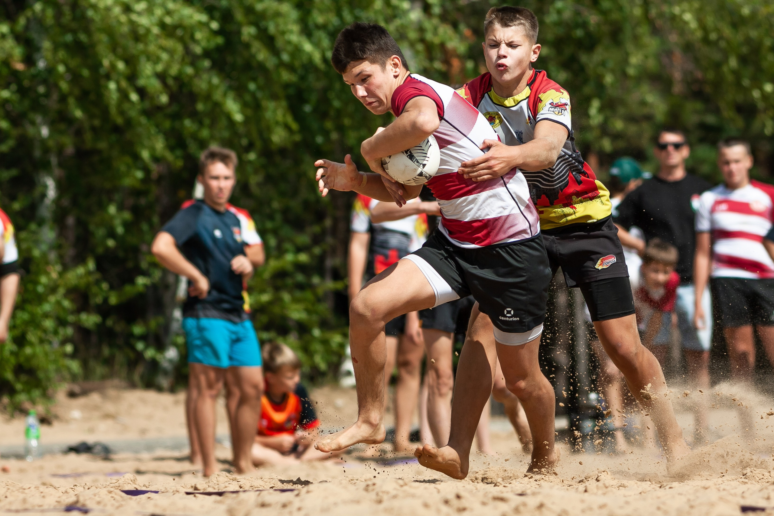 «Кубок «Молота» по пляжному Регби. Фотография