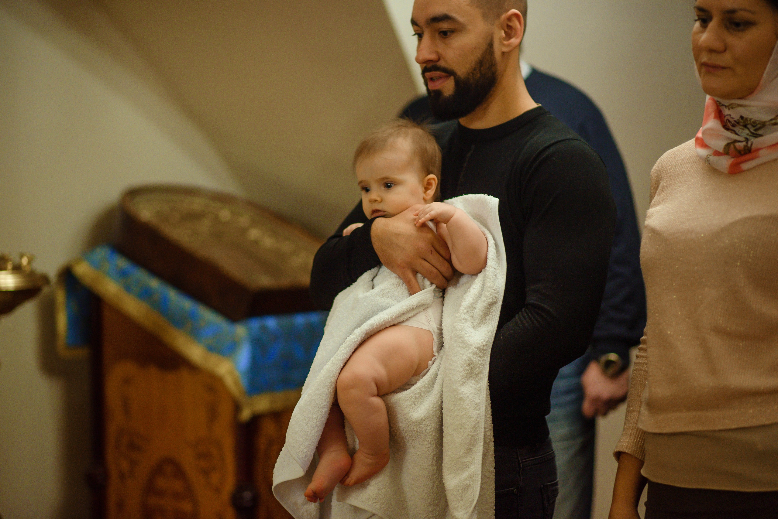 Крещение Лизы. Успенский собор. Свадебный и семейный Фотограф в Пензе Татьяна Лапоногова