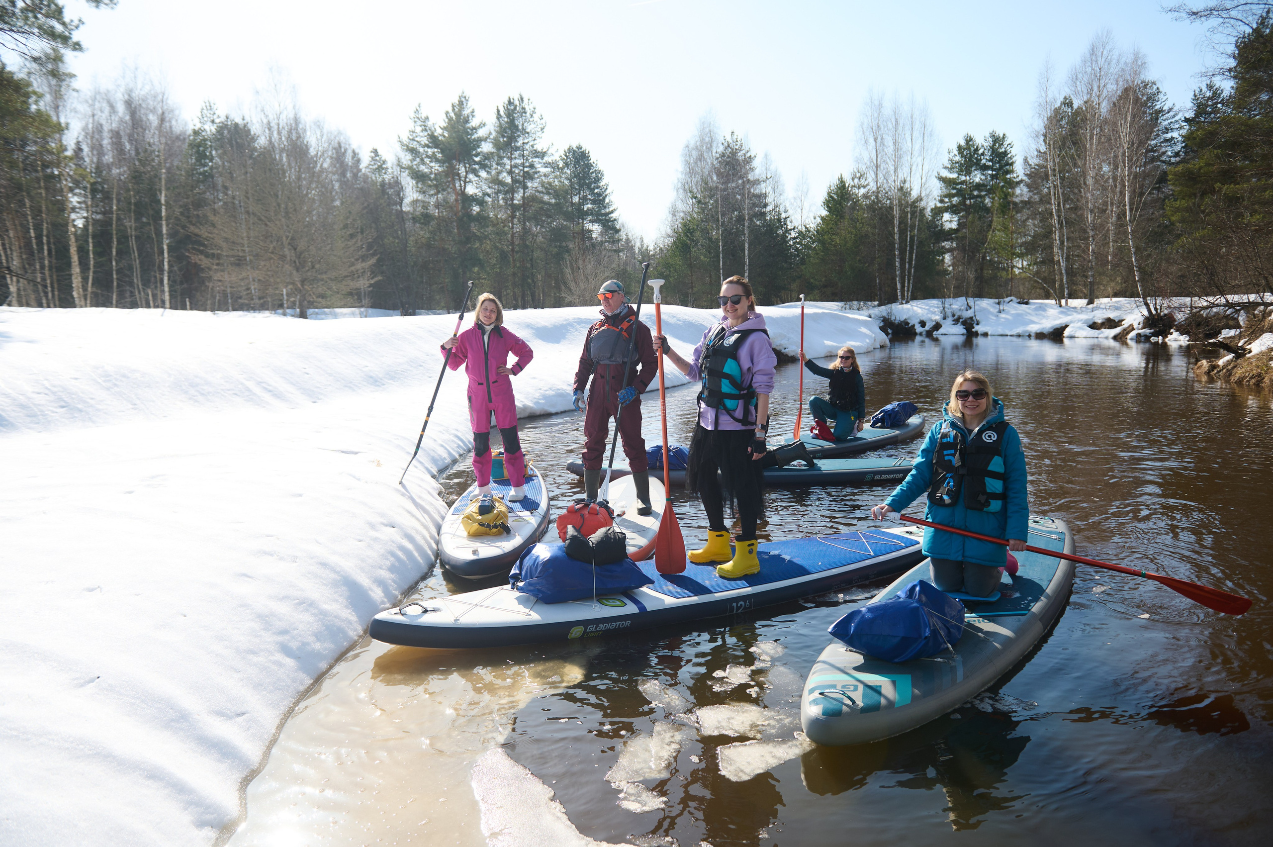 Первый весенний сплав р. Нерская. Главная