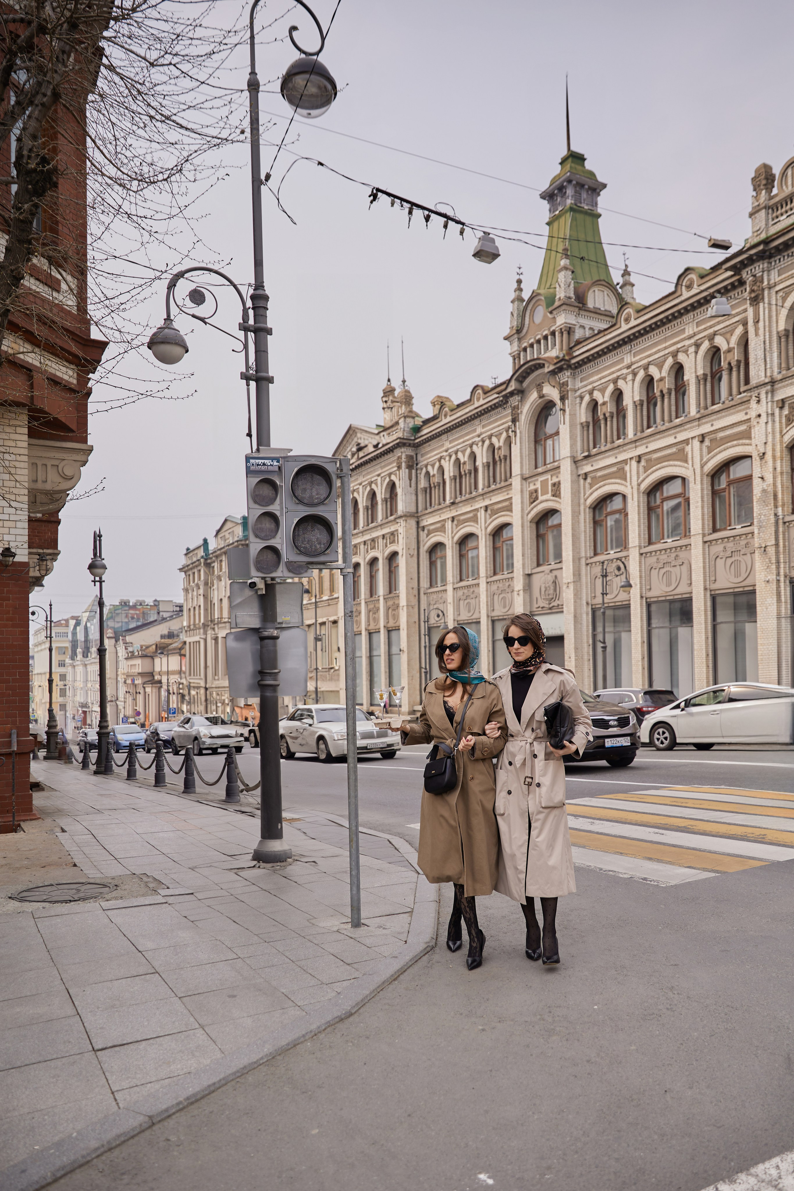 Фотопрогулка Марины и Александры. Фотограф женского портрета, беременности и материнства Харькова Елена