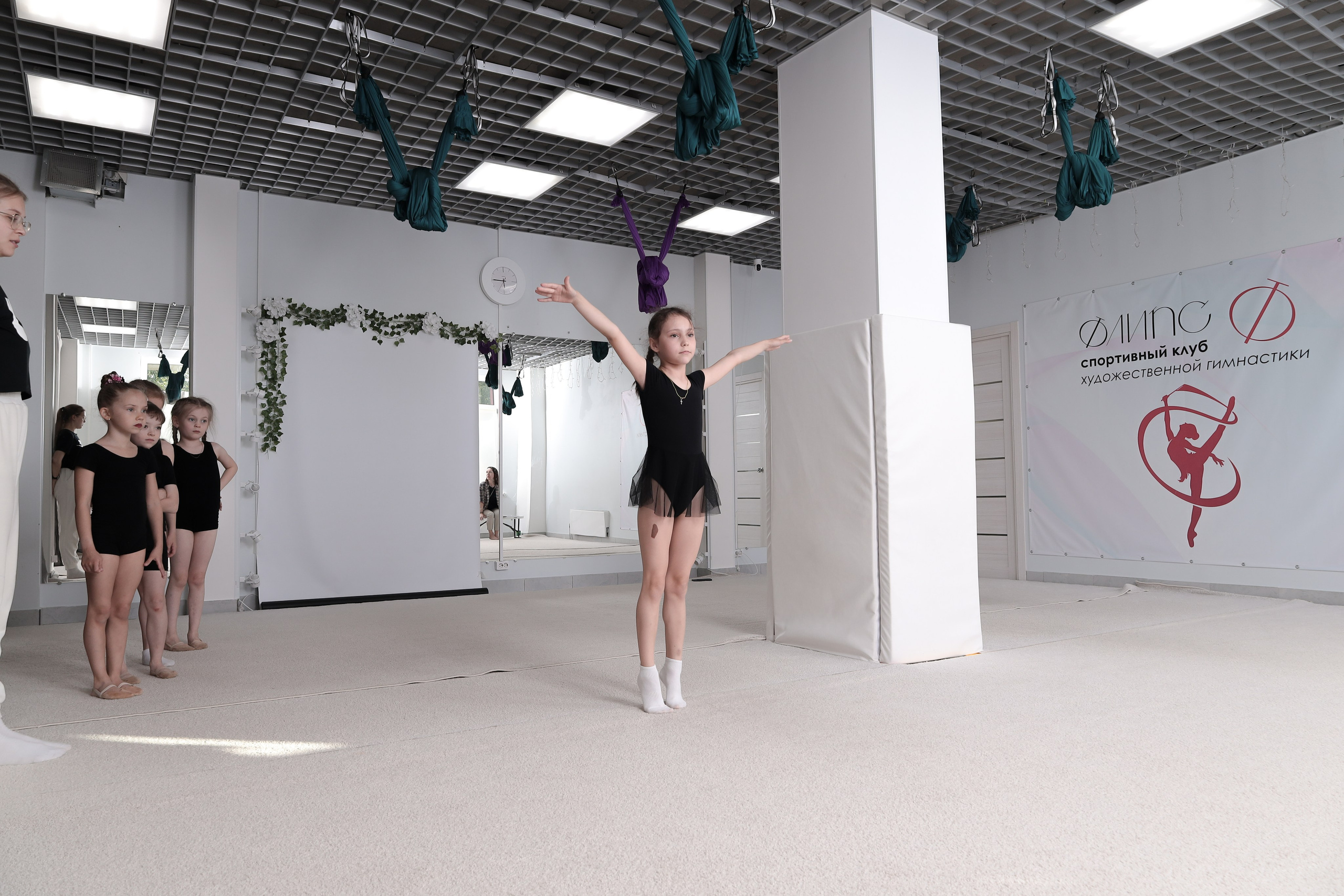 Открытый урок гимнастика. Фотограф Надршина Лилия