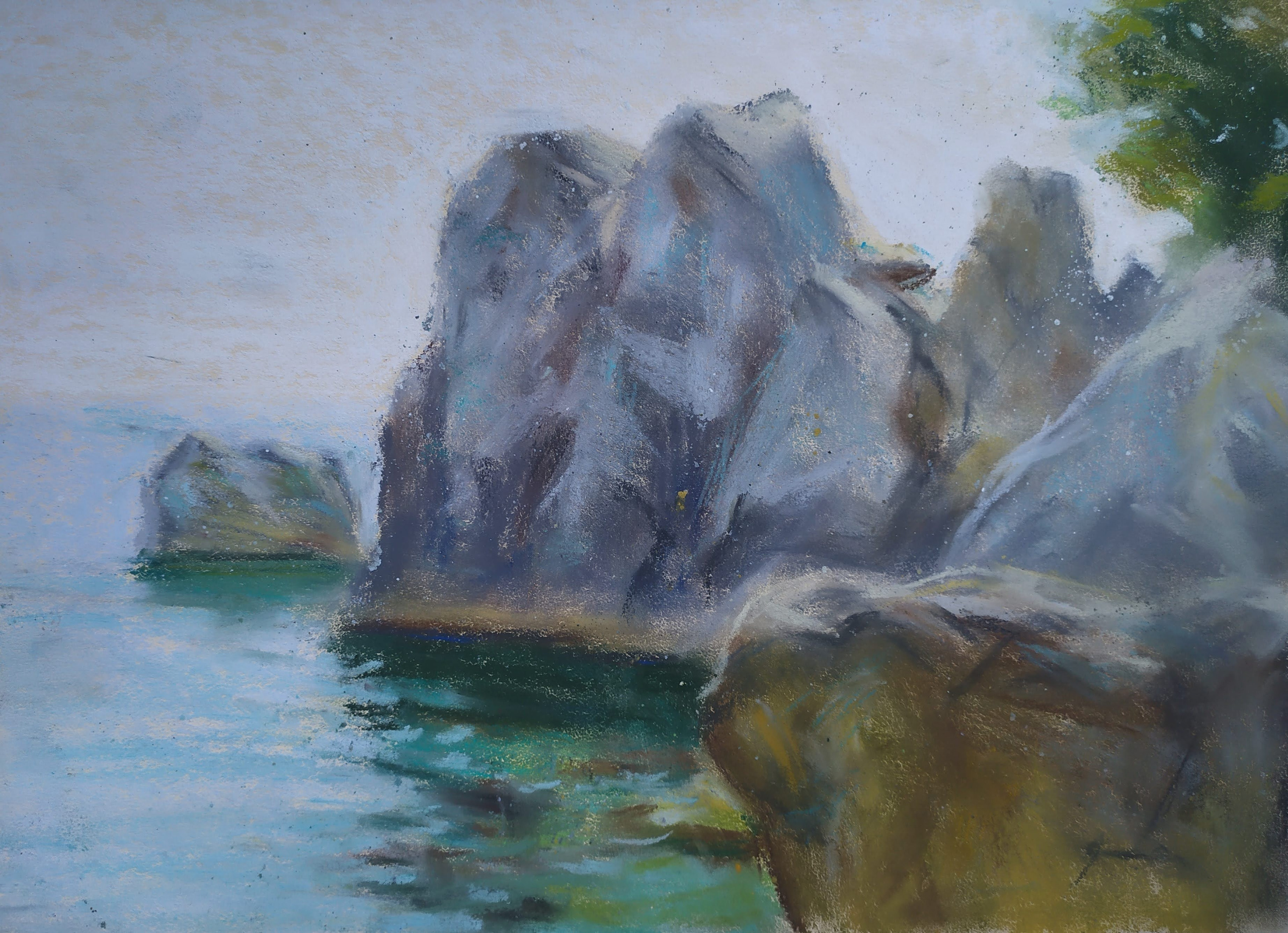 "Крым.  Бухта Чехова" 2015г.