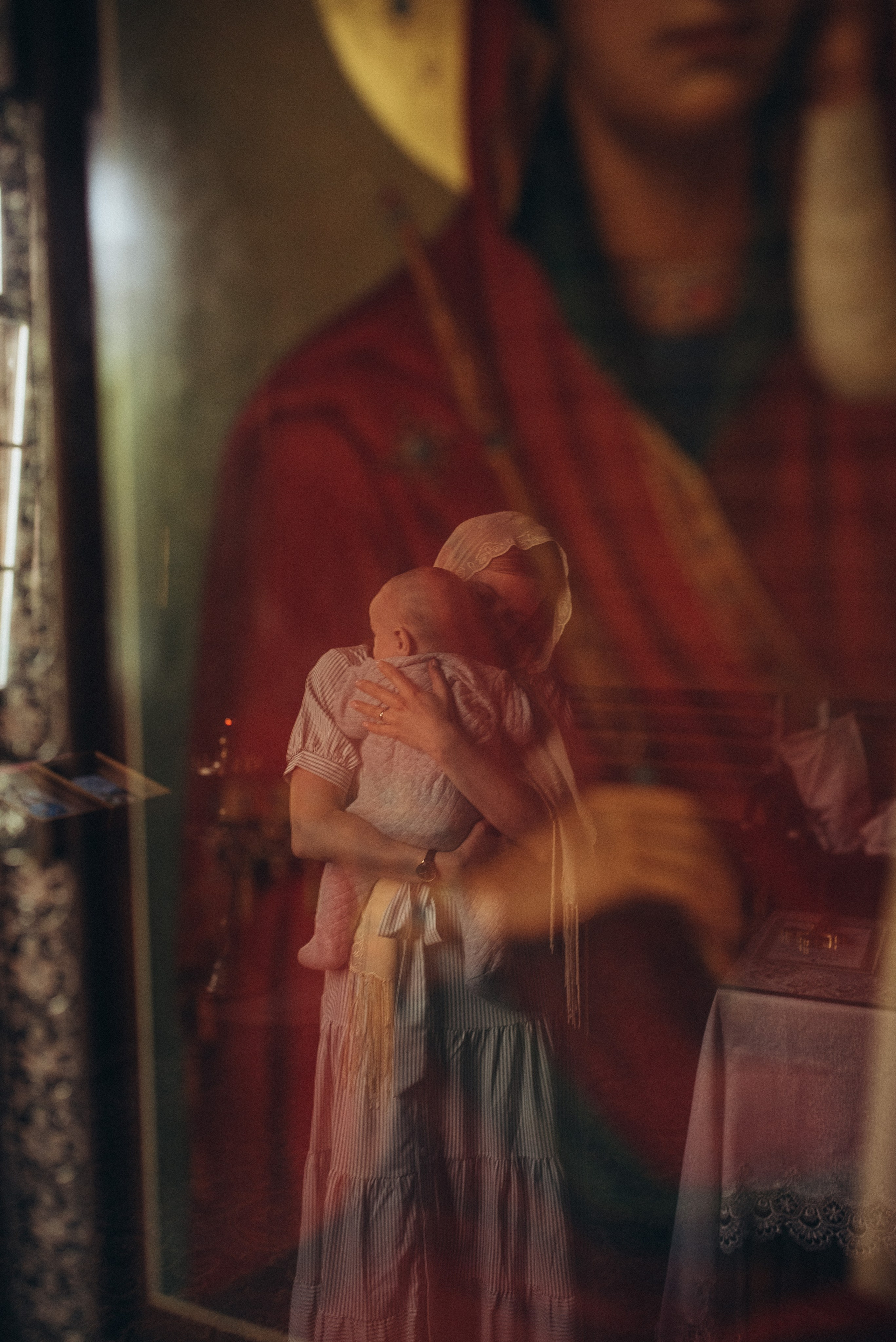 Таинство Крещения Всеволода. Семейный фотограф в Москве Екатерина Север