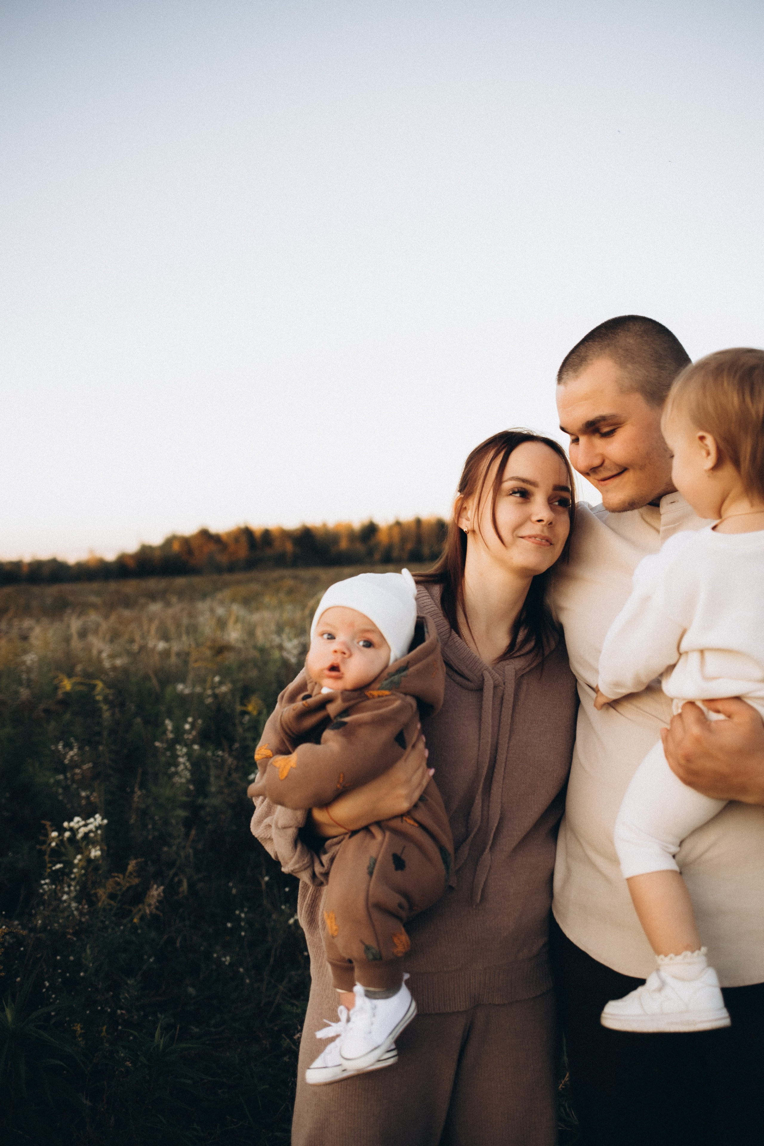 Саша, Алиса, Ева и Сереженька. Семейный и свадебный фотограф Анна Кожокарь