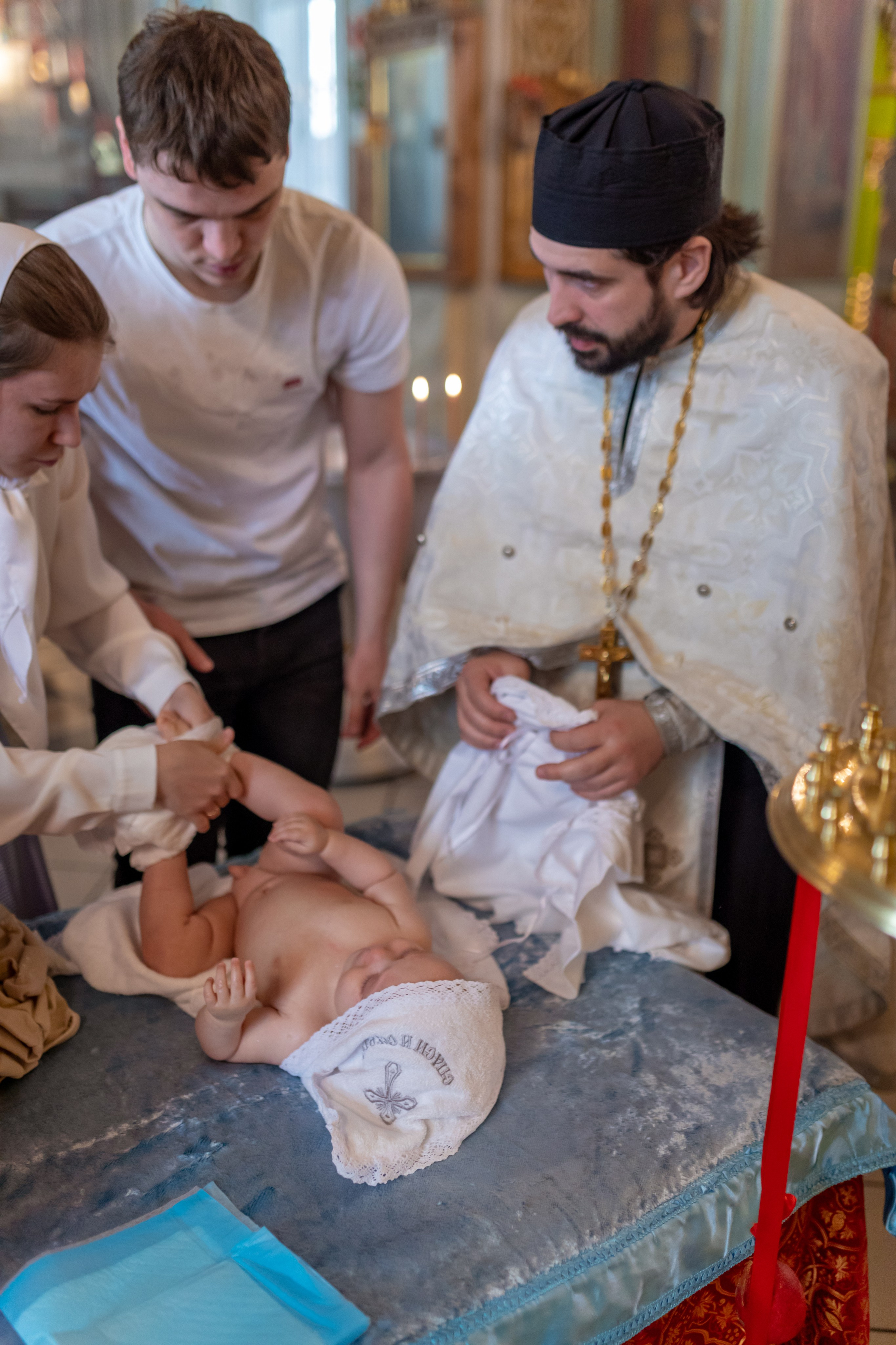 Крещение Савелия. Фотограф и Видеограф в Москве Дарья Арсентьева