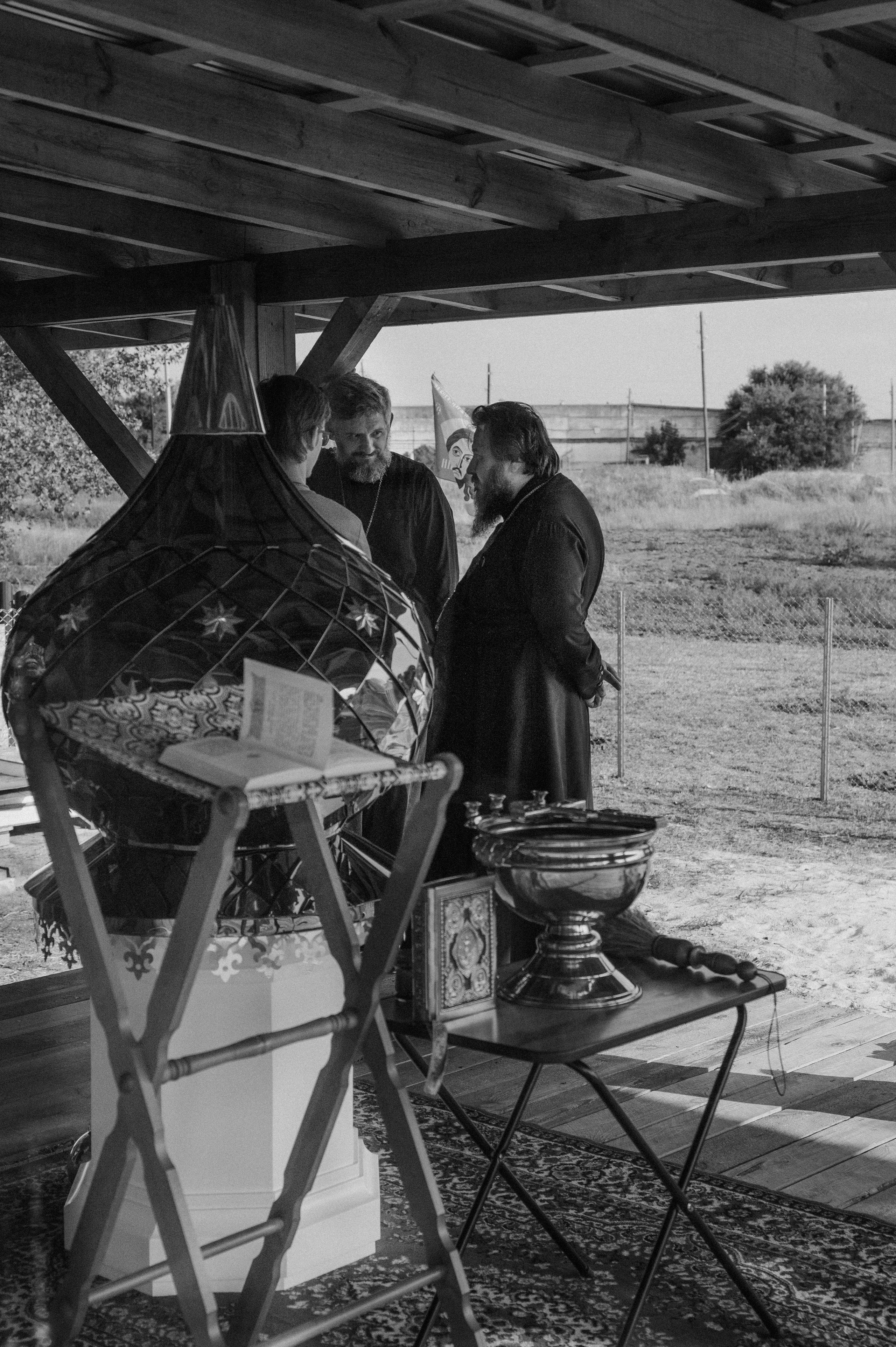 Освещение купола в храме Казанской иконы Божьей Матери х. Закутский. Церковный, семейный и репортажный фотограф Волгоград, Волжский