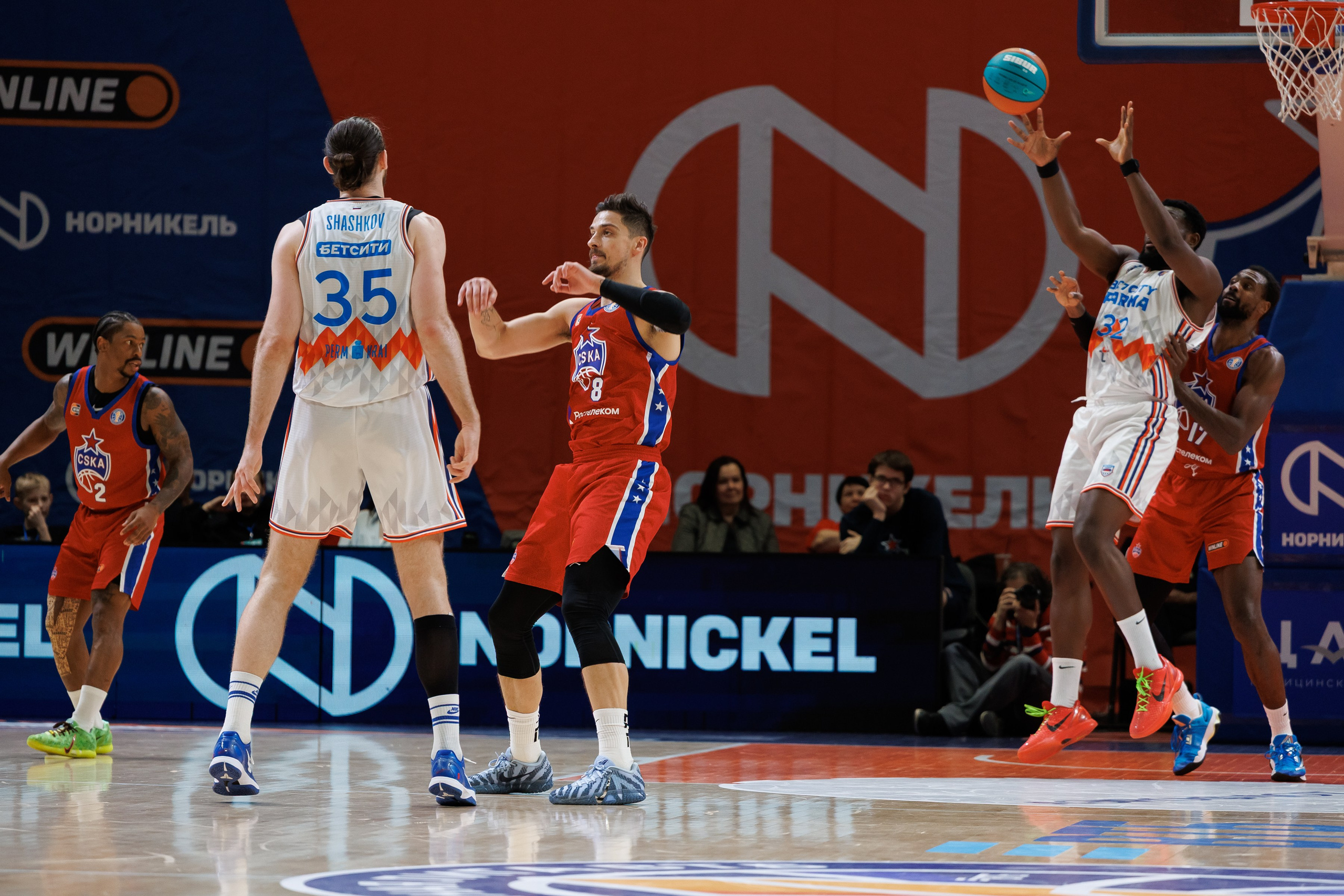 Баскетбол. ЦСКА — ПАРМА