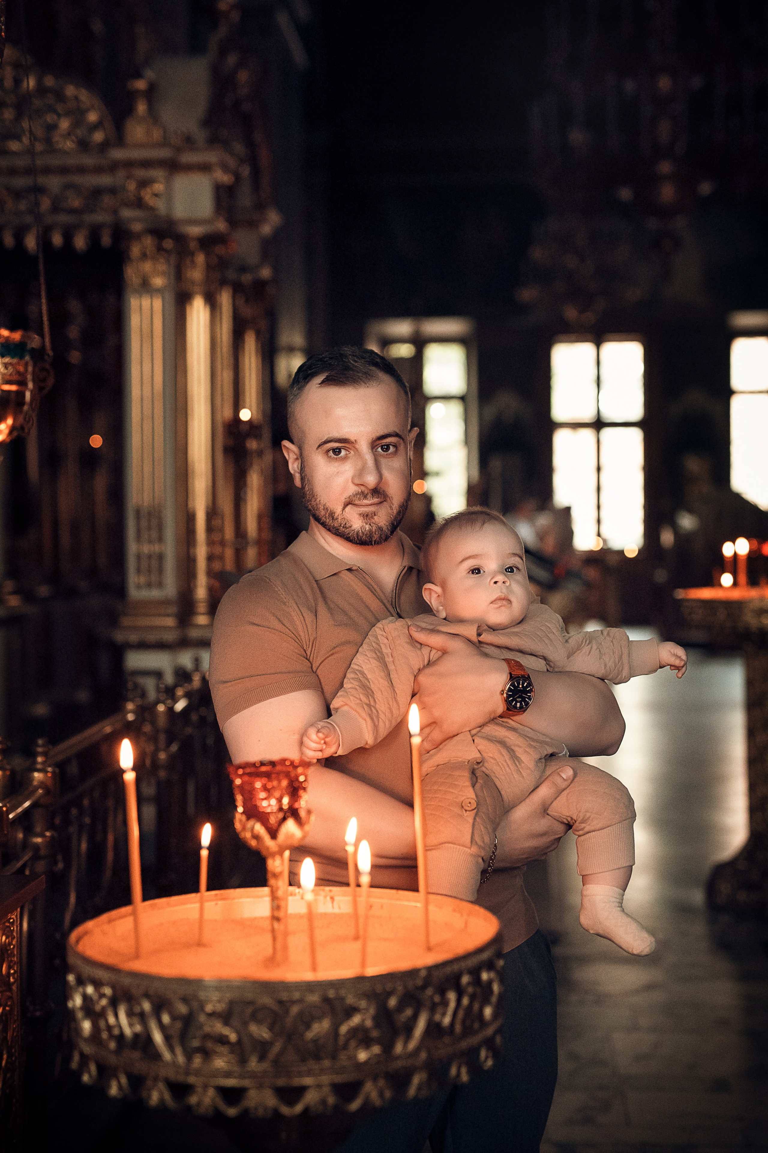 Фотосессия крещения в Москве