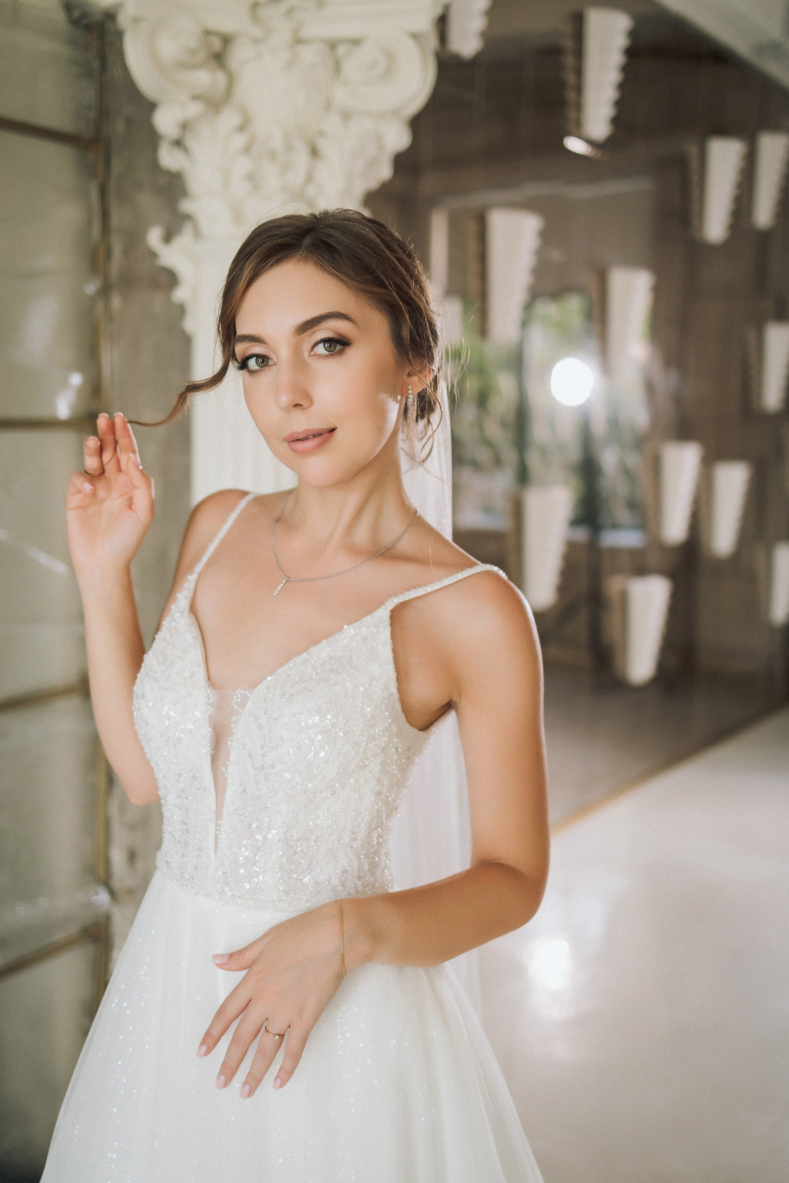 Свадебная прогулка Екатерины и Евгения. Свадебная фотография. Арина Рубах