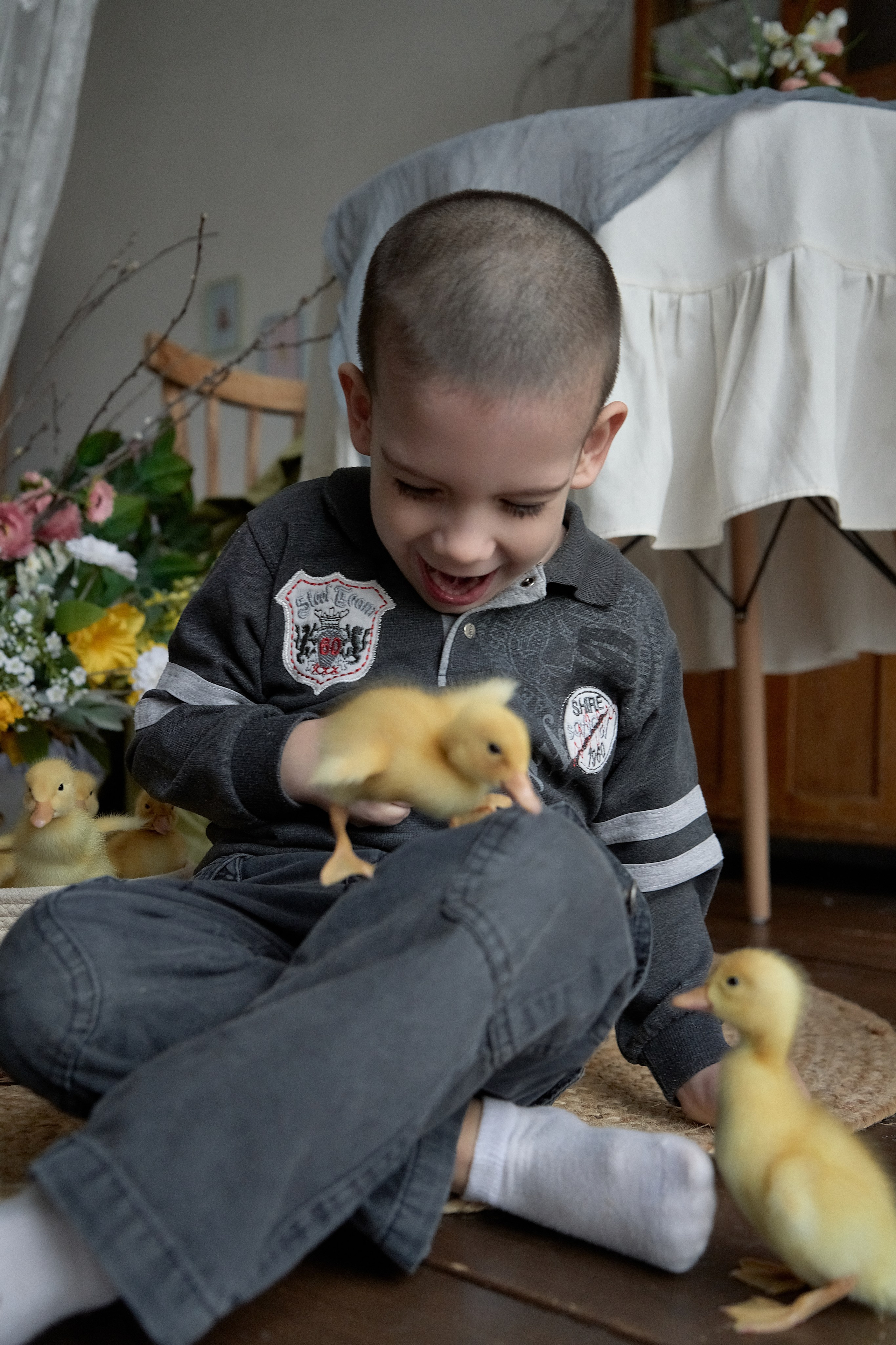 Пасхальная фотосессия с животными в Краснодаре