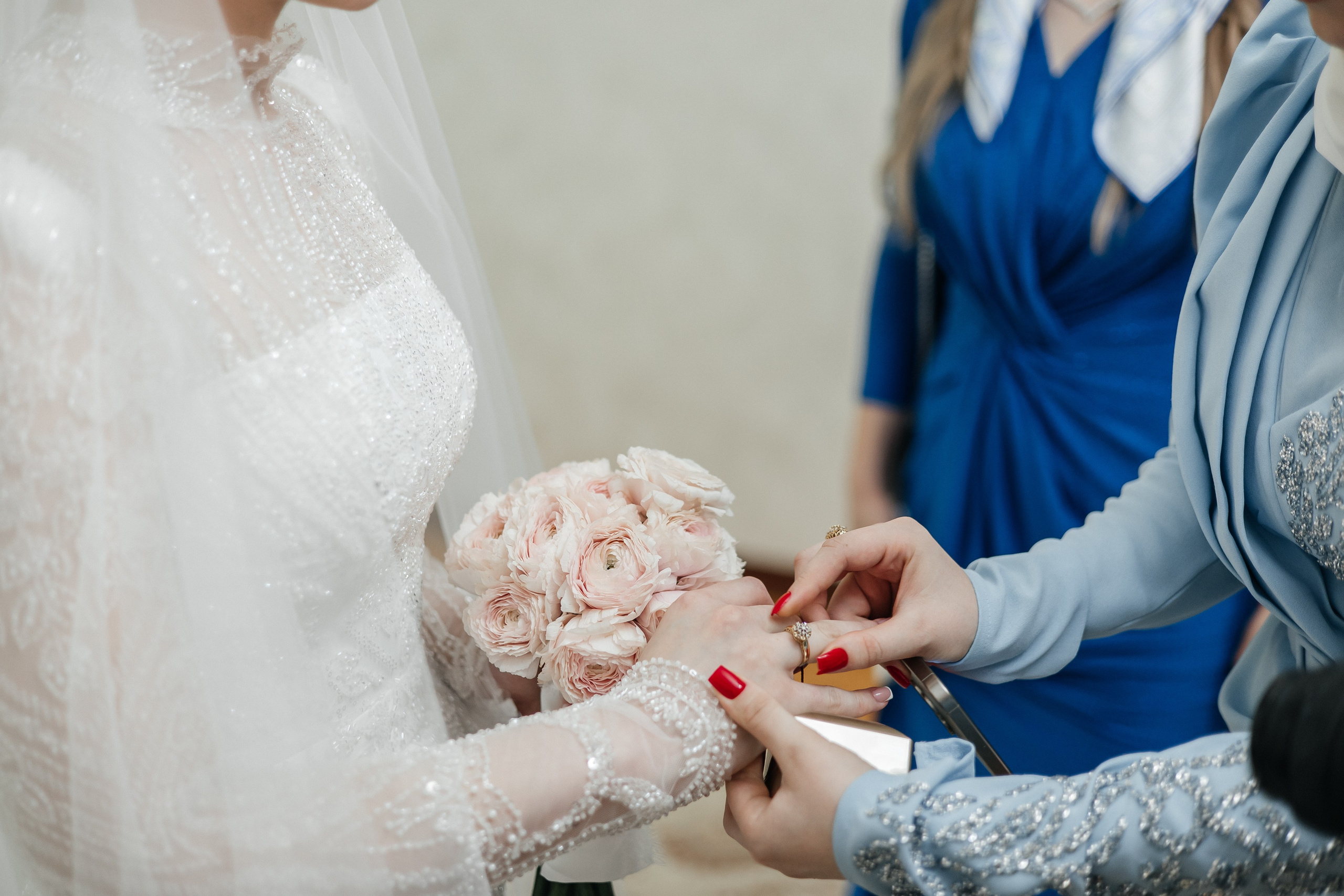 Свадьба Мансура и Марьям. Шали