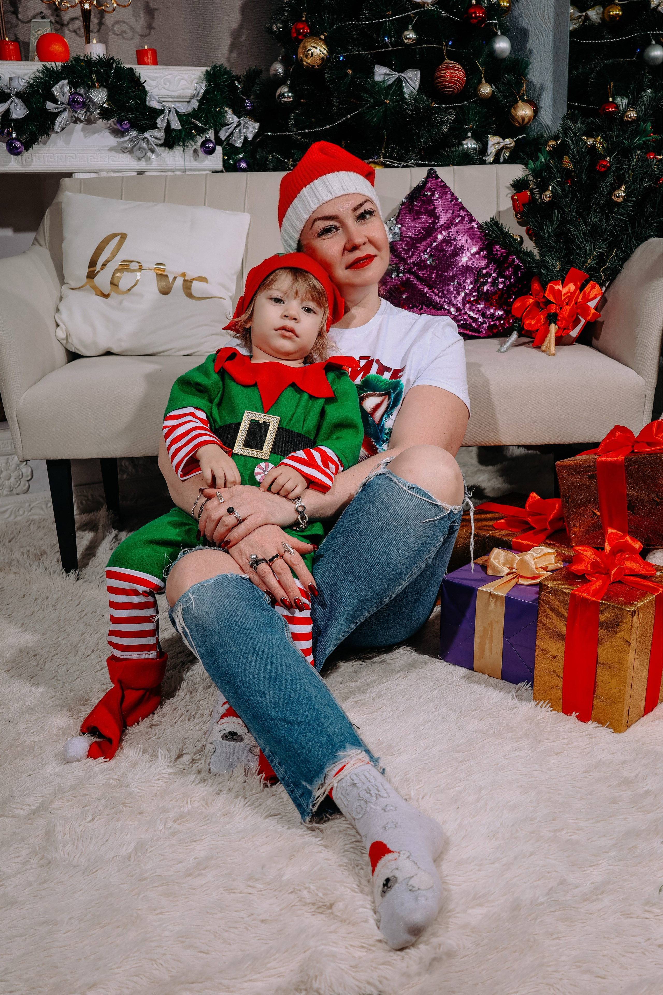 Новый год. Фотограф-ретушер Екатерина Стародубцева