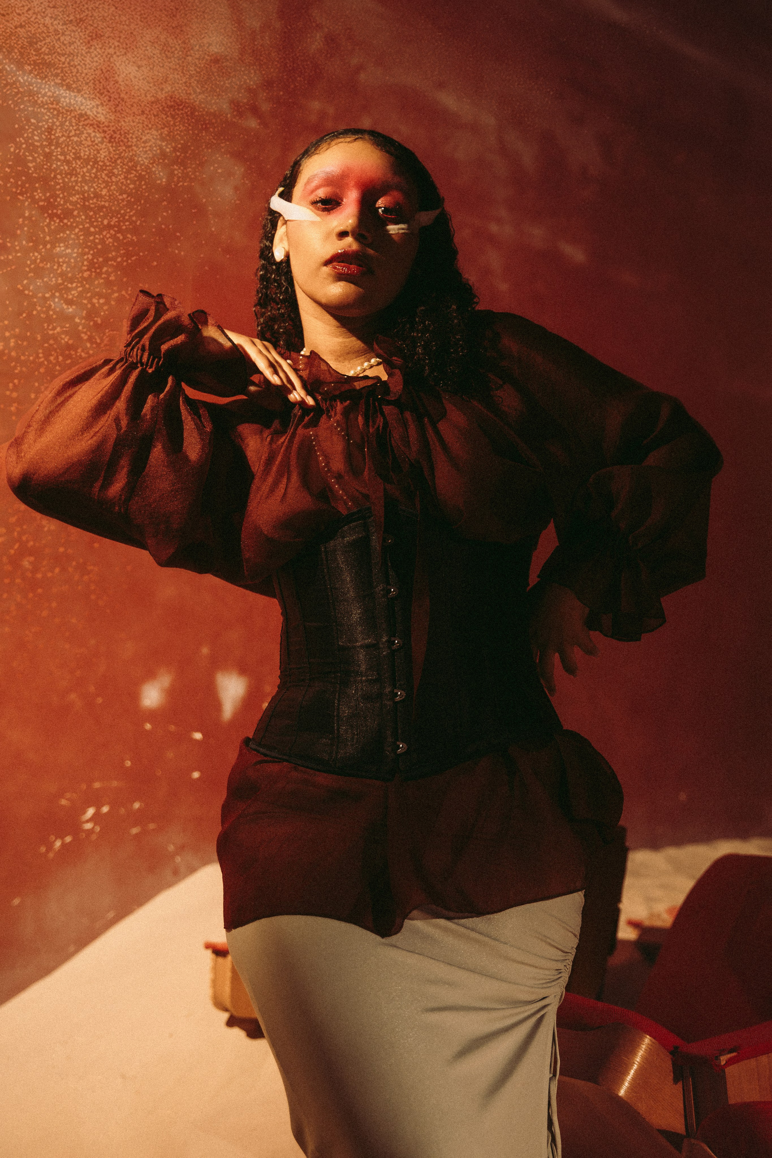 Floral étude. Rosebud. core production