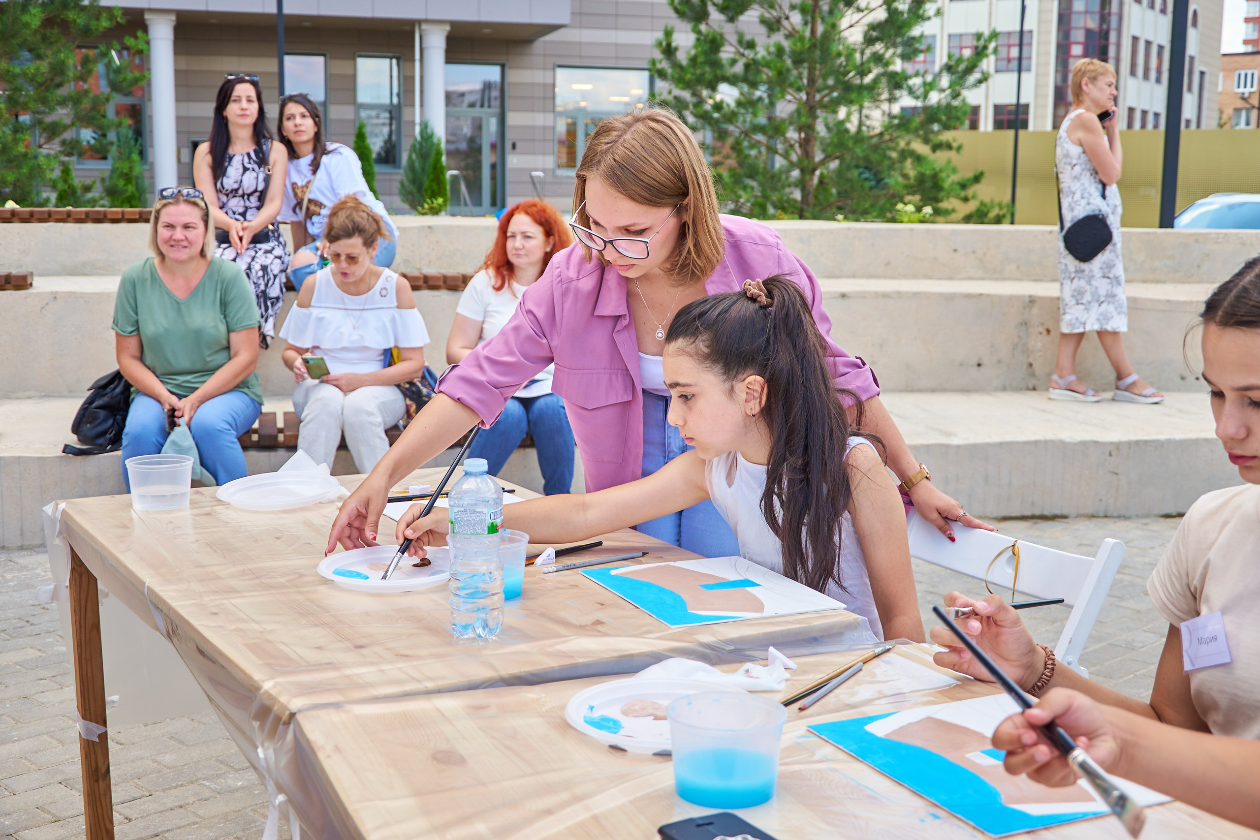 Мастер-класс по рисованию, Щелково, Ривер-хаус. Фотограф Щёлково
