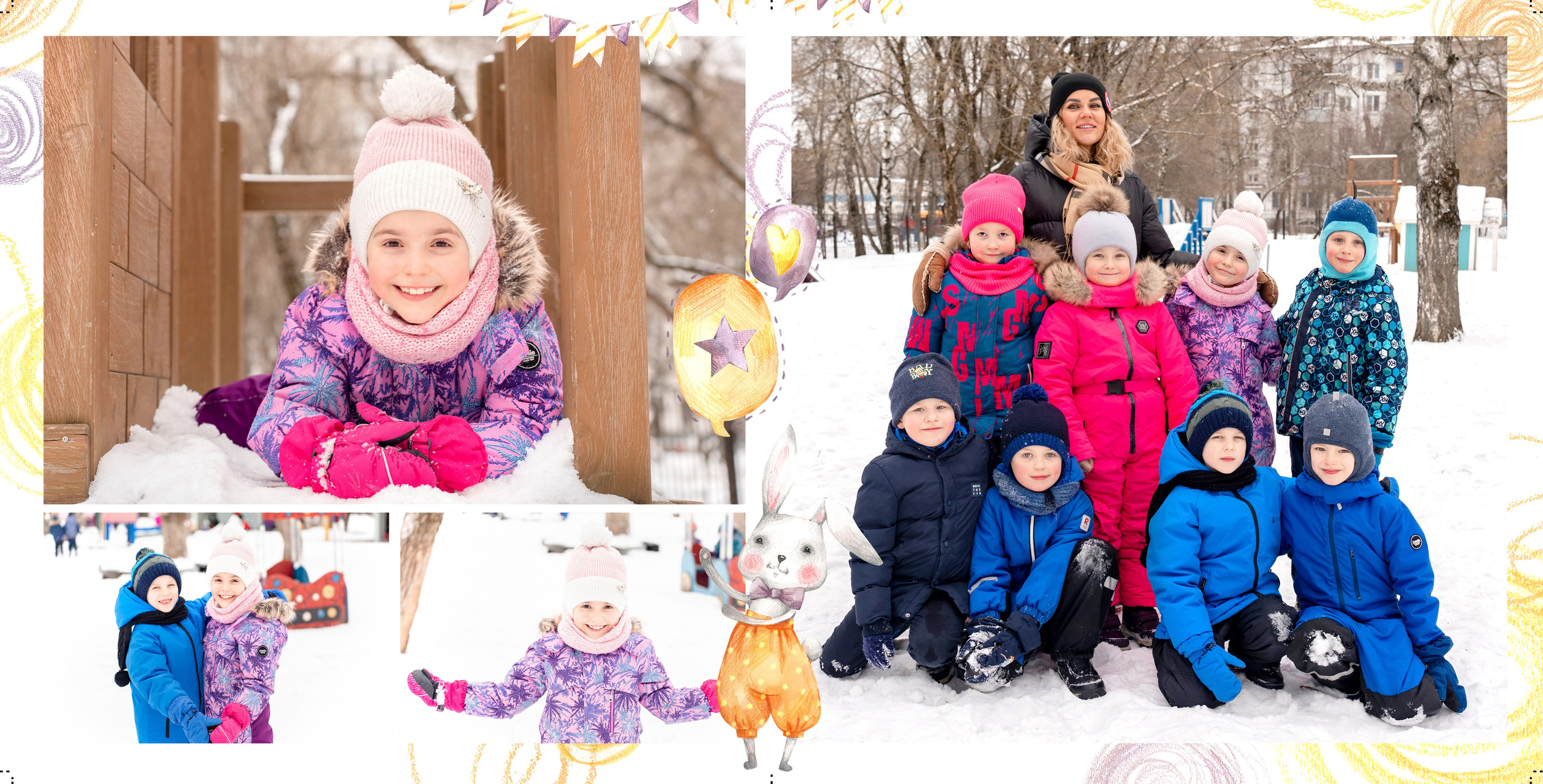 Фотокниги для детского сада. Семейный и детский фотограф в Москве Шмыкова Екатерина