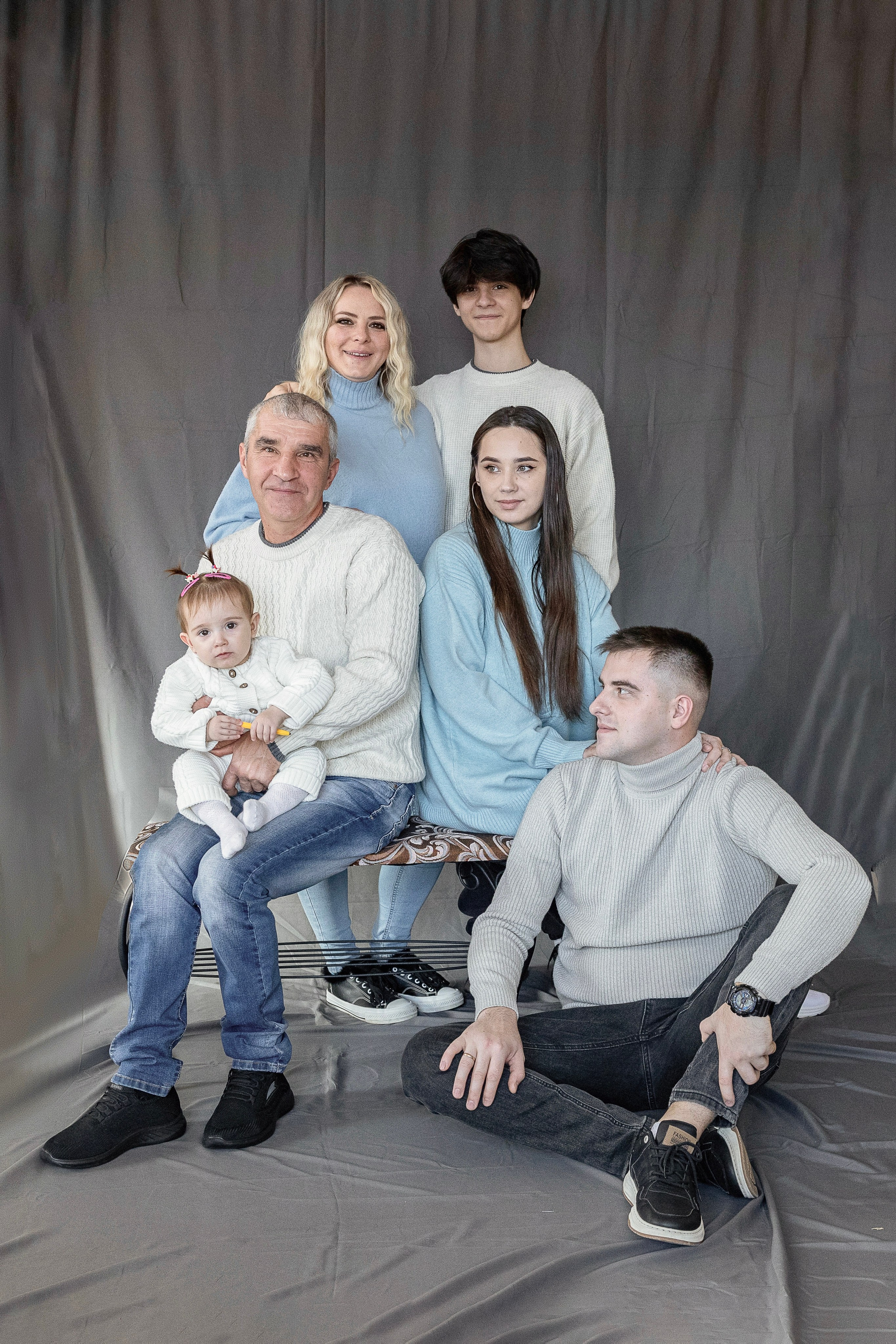 Первый день рождения со всей семьей. Семейный фотограф во Владивостоке Денис Кот