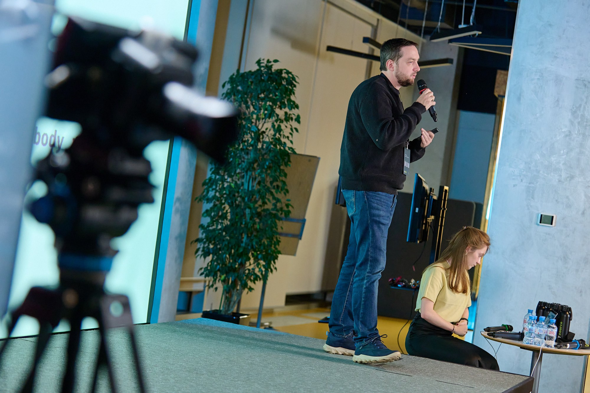 GoLang митап в Lamoda. Репортажный фотограф в Москве Вадим Францев