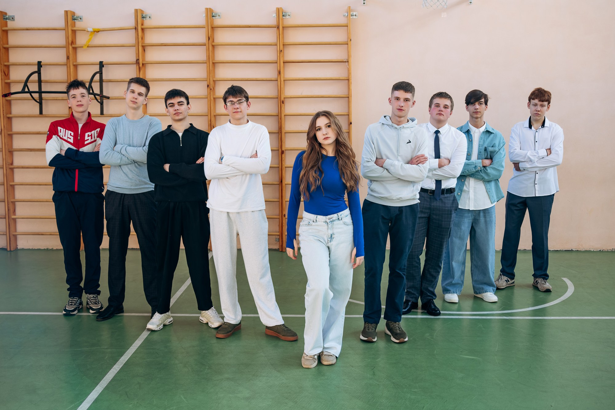 Фотосессия учеников 11 класса в школе. Свадебный и репортажный фотограф в Ярославле Евгений Сальников