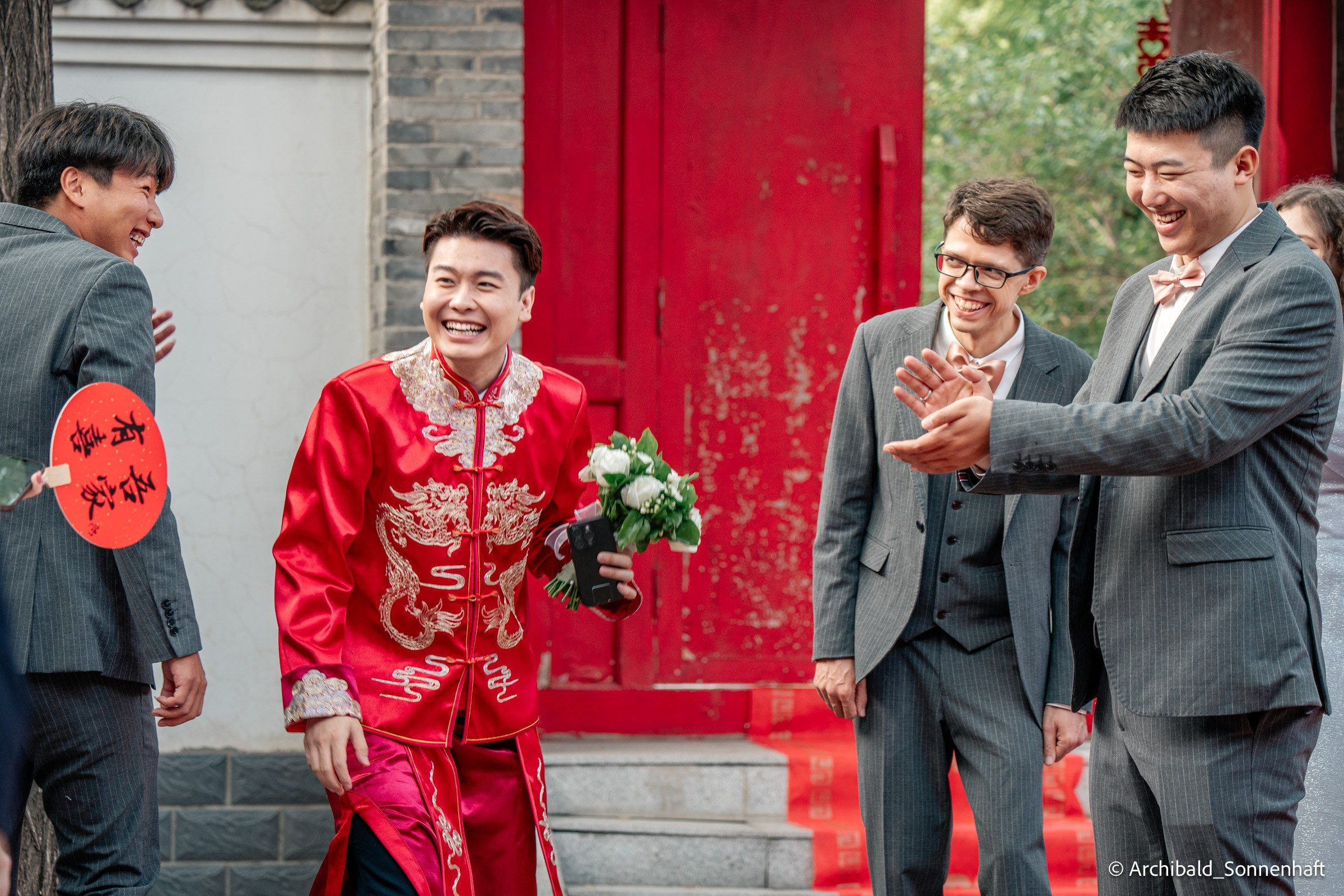 Chinese Wedding in China. Photographer in Guangzhou, China. Archibald Sonnenhaft