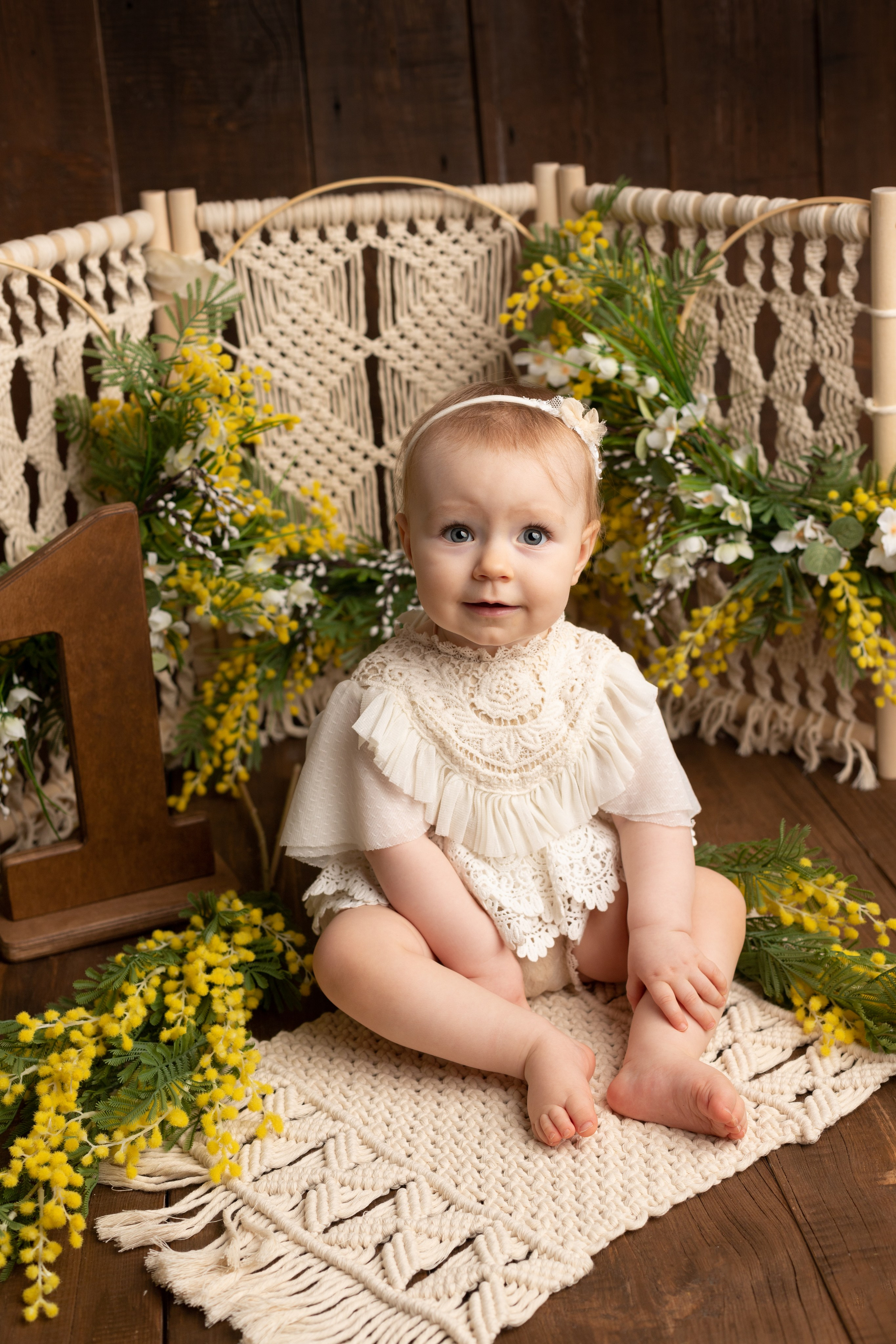 Фотосессия к первому дню рождения. Фотограф новорожденных, детский фотограф в г. Оренбурге Екатерина Козлова
