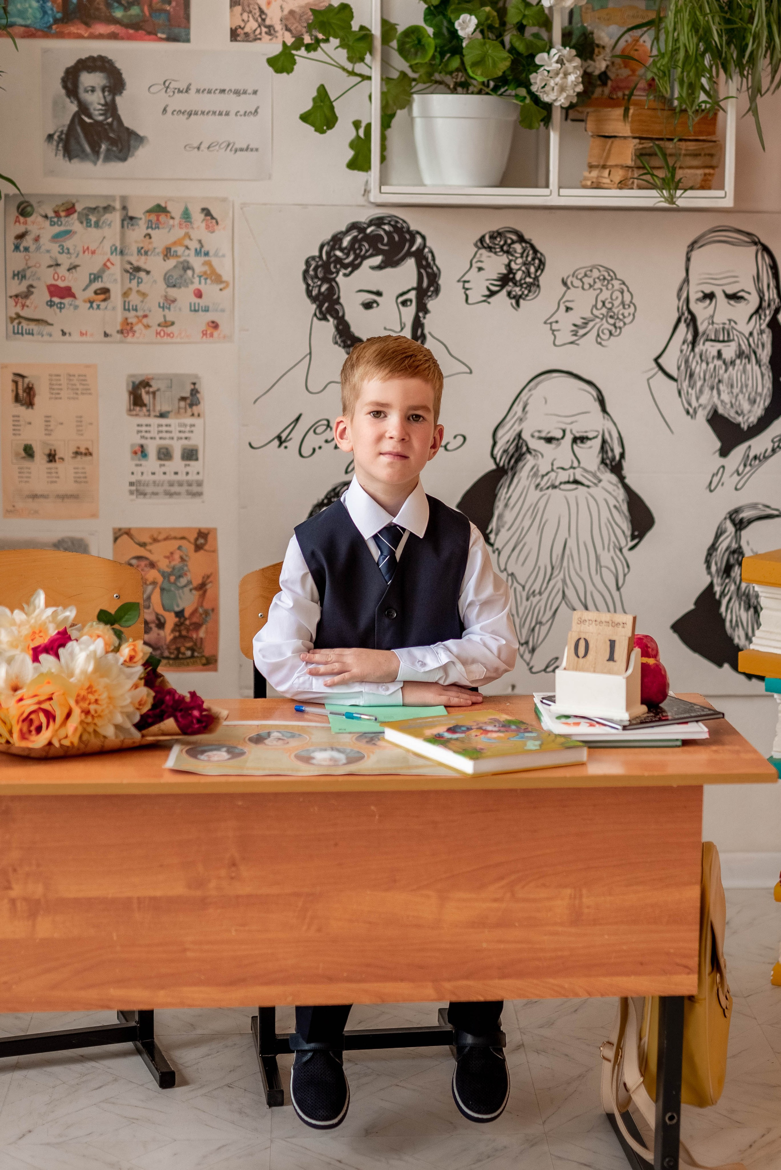 Фотосессия для первоклассника. Семейный, детский фотограф в Воронеже Анна Никитина