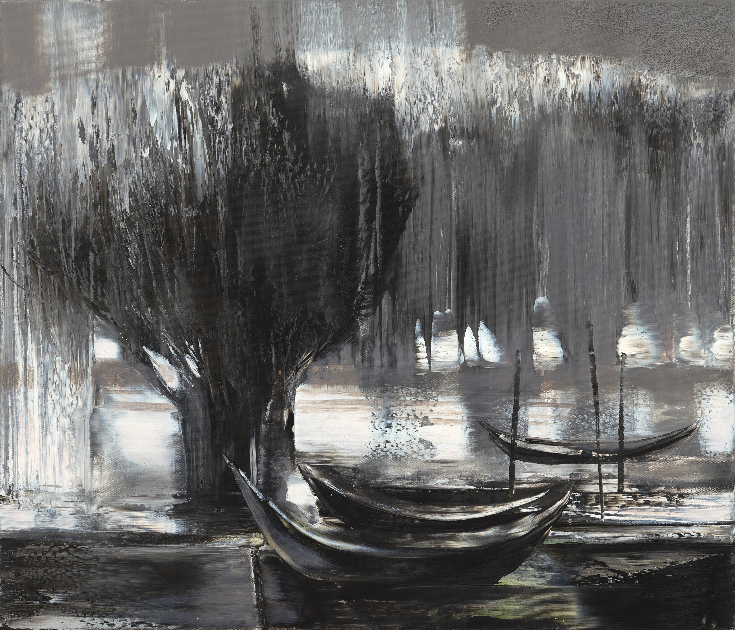 «Разлив» - художник Лариса Блохина (холст, масло, 60x70см, 2010)