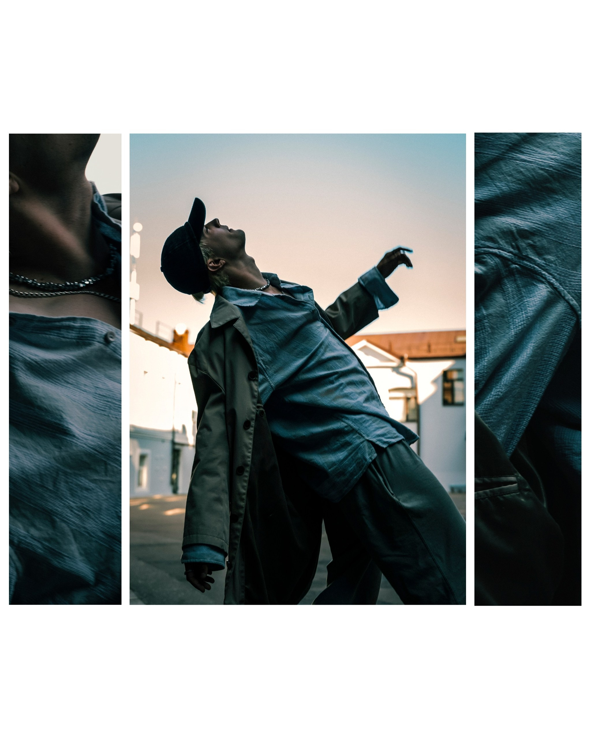 Парень танцует