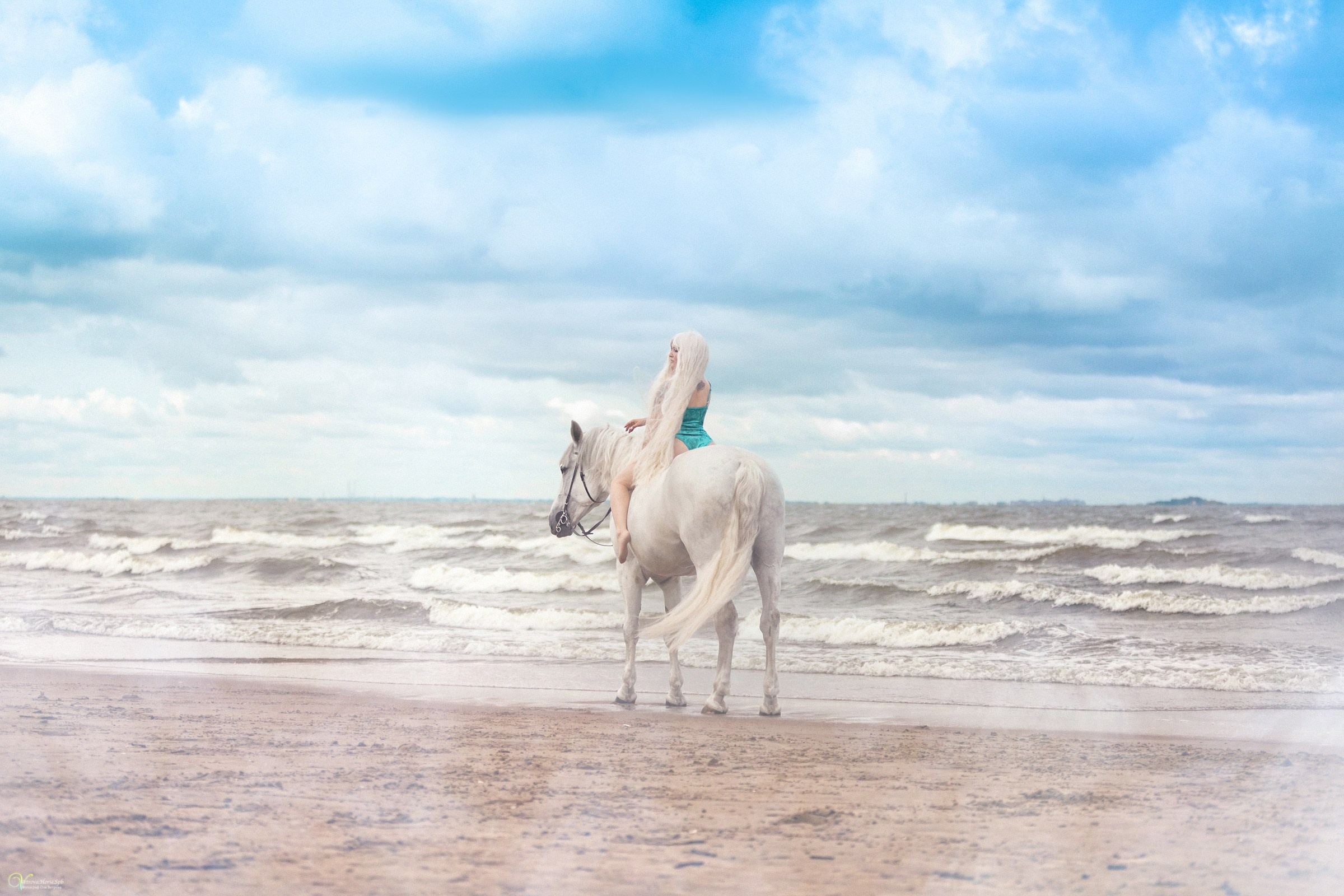 Фотосессии с лошадьми летом. Фотограф женский и мужской портрет Санкт-Петербург