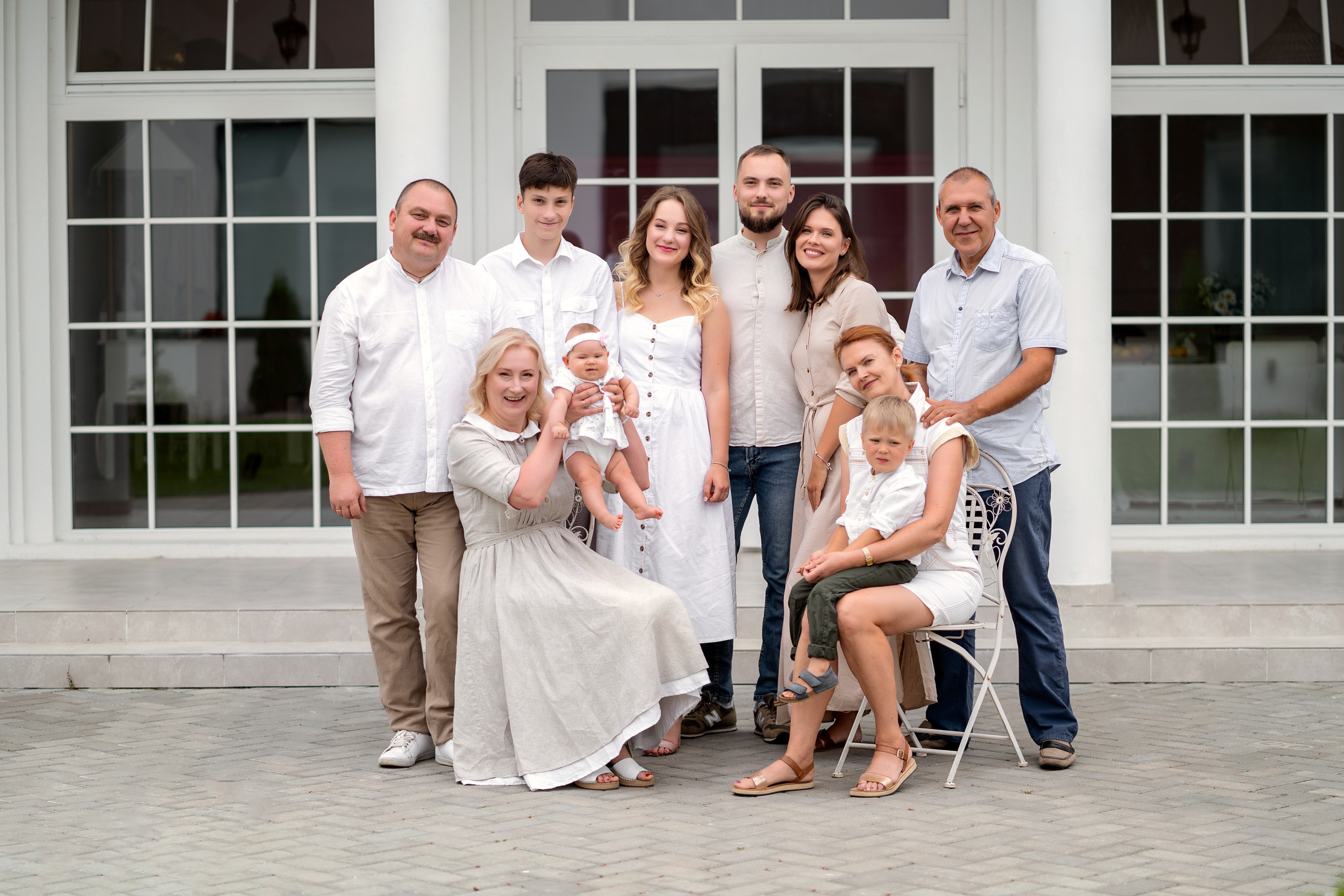 Большая семья. Семейный и свадебный фотограф Минск, Беларусь Анна Орловская