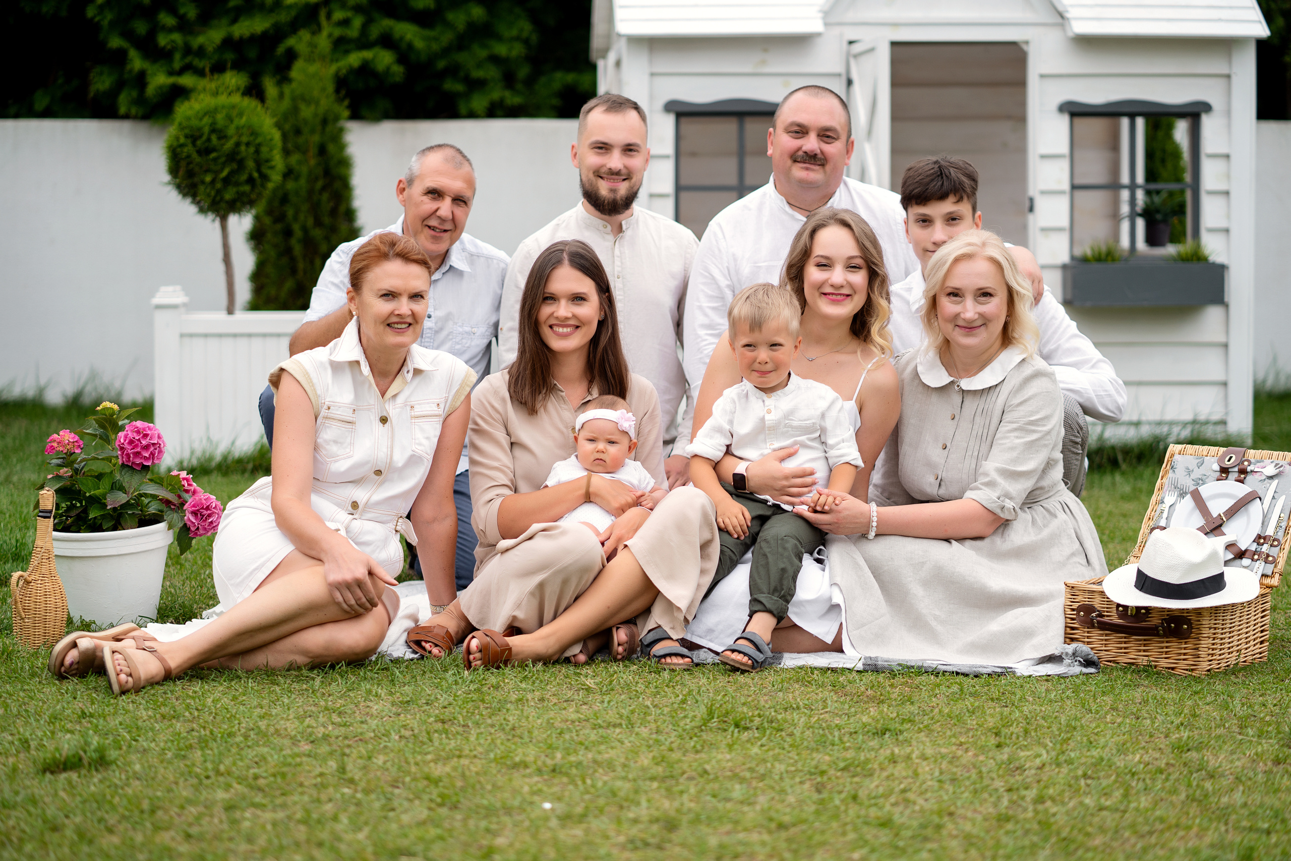 Большая семья. Семейный и свадебный фотограф Минск, Беларусь Анна Орловская
