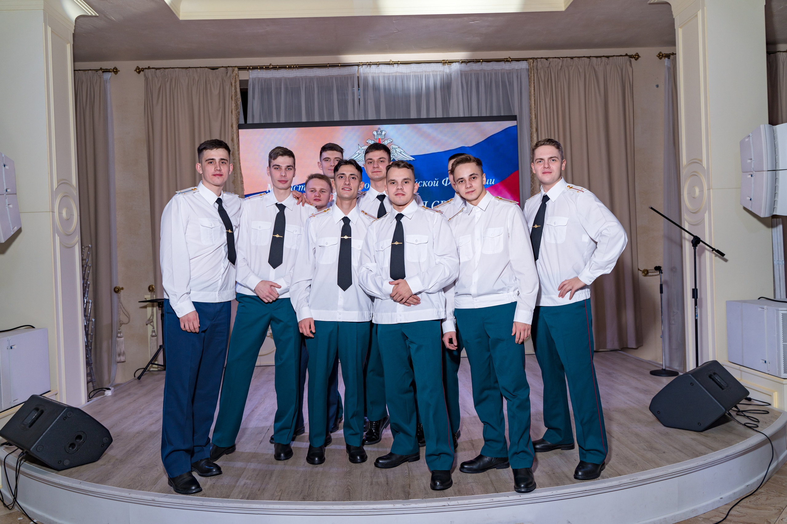 Фотосъемка выпуска военной академии и вручение дипломов