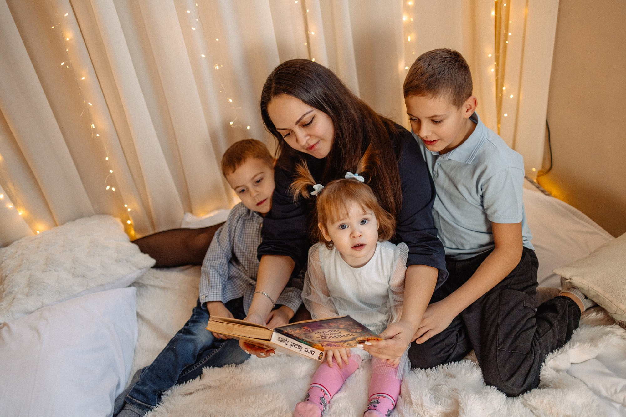 Семейная в студии. Семейный фотограф в Дзержинске Наталья Лаэтина