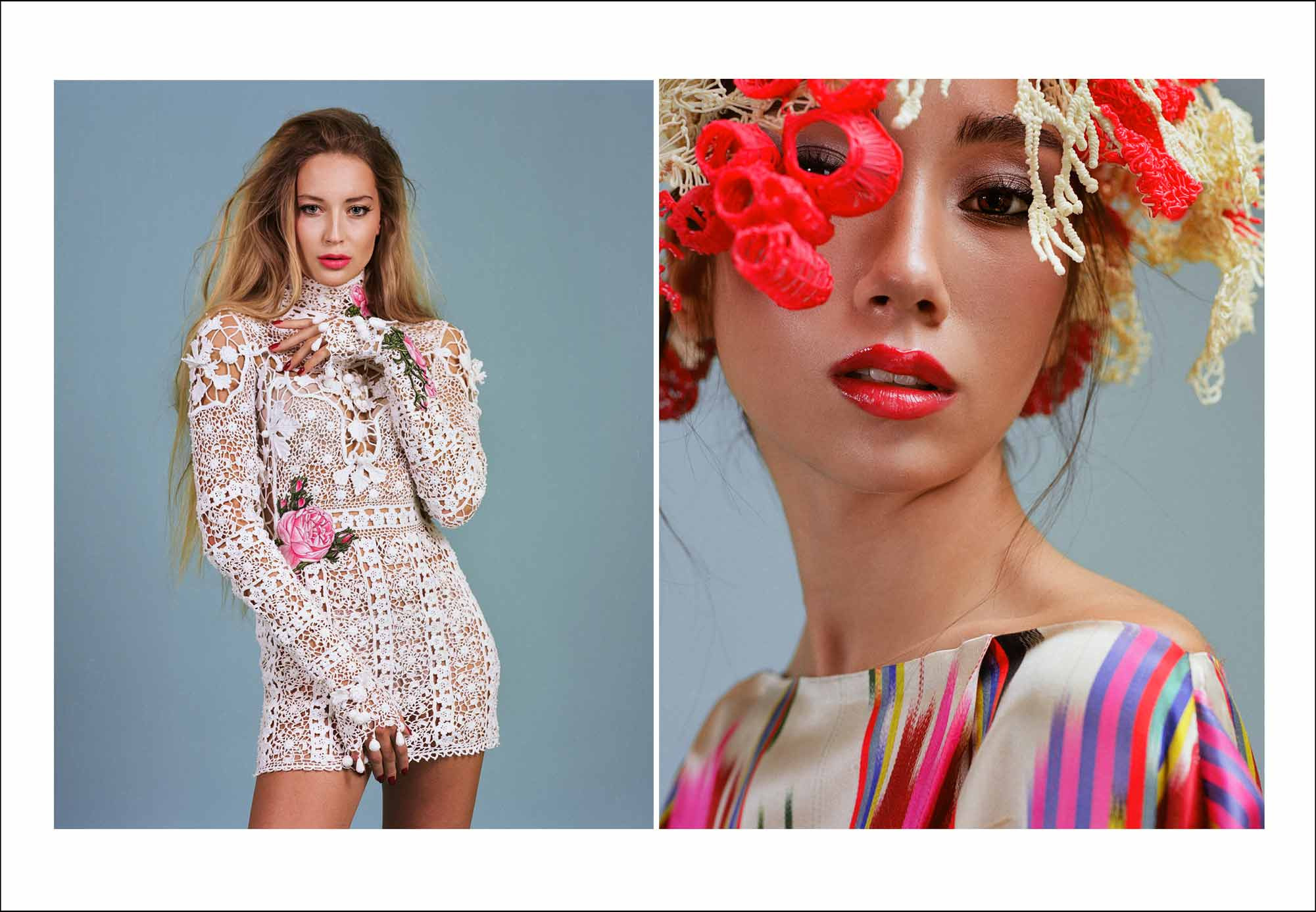 "чайное платье" из "Ирландского кружева", хлопковая нить, кружевное платье, Чистый шёлк с жемчужными переливами, многосложные коралловые рифы, шляпа "Коралловый риф", сочетание фактуры кораллов с узбекским хан-атласом, модель работа