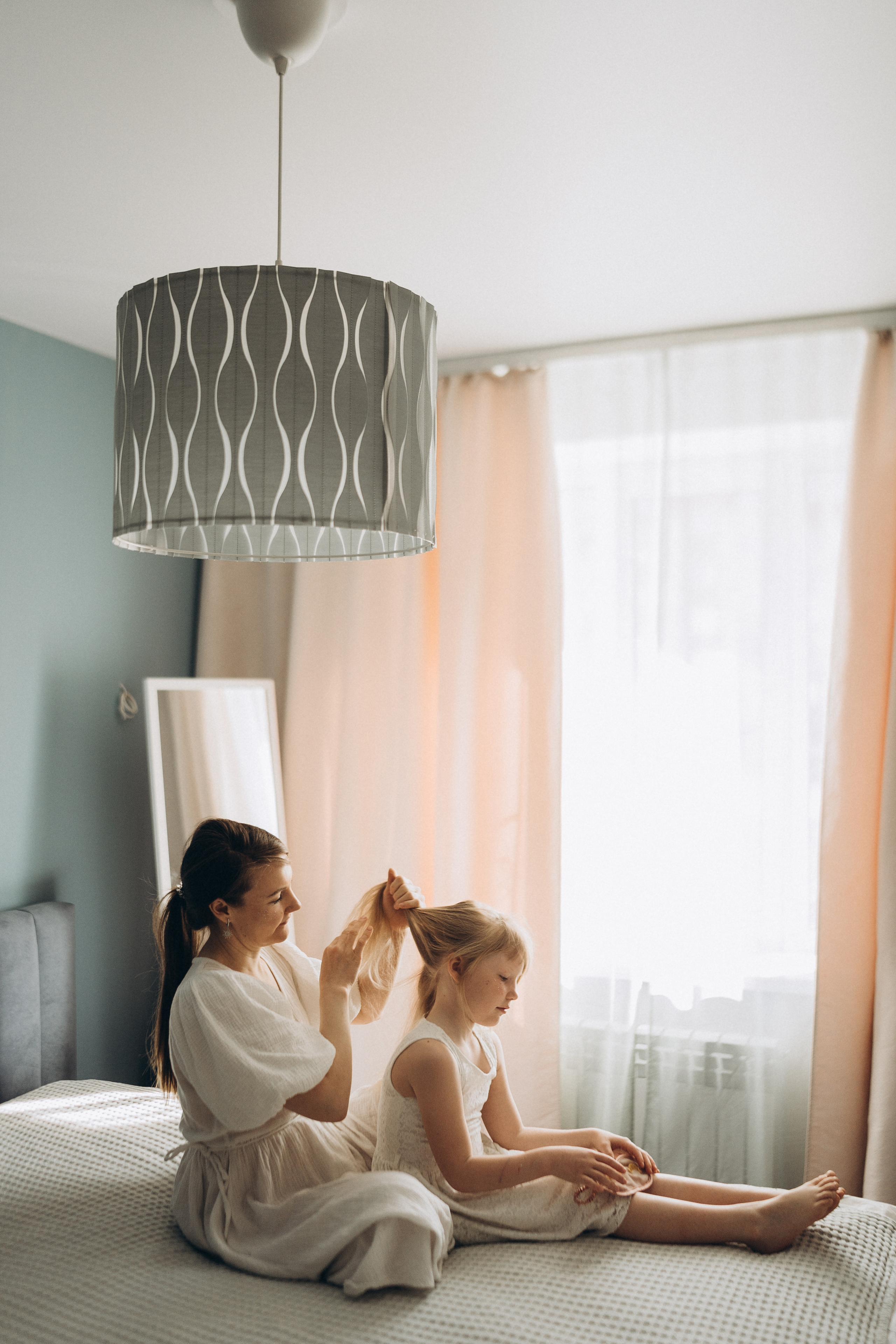 Домашняя: Дилара, Владимир, Дина и Родион. Семейный и домашний фотограф в Уфе Ирина Гарасюта