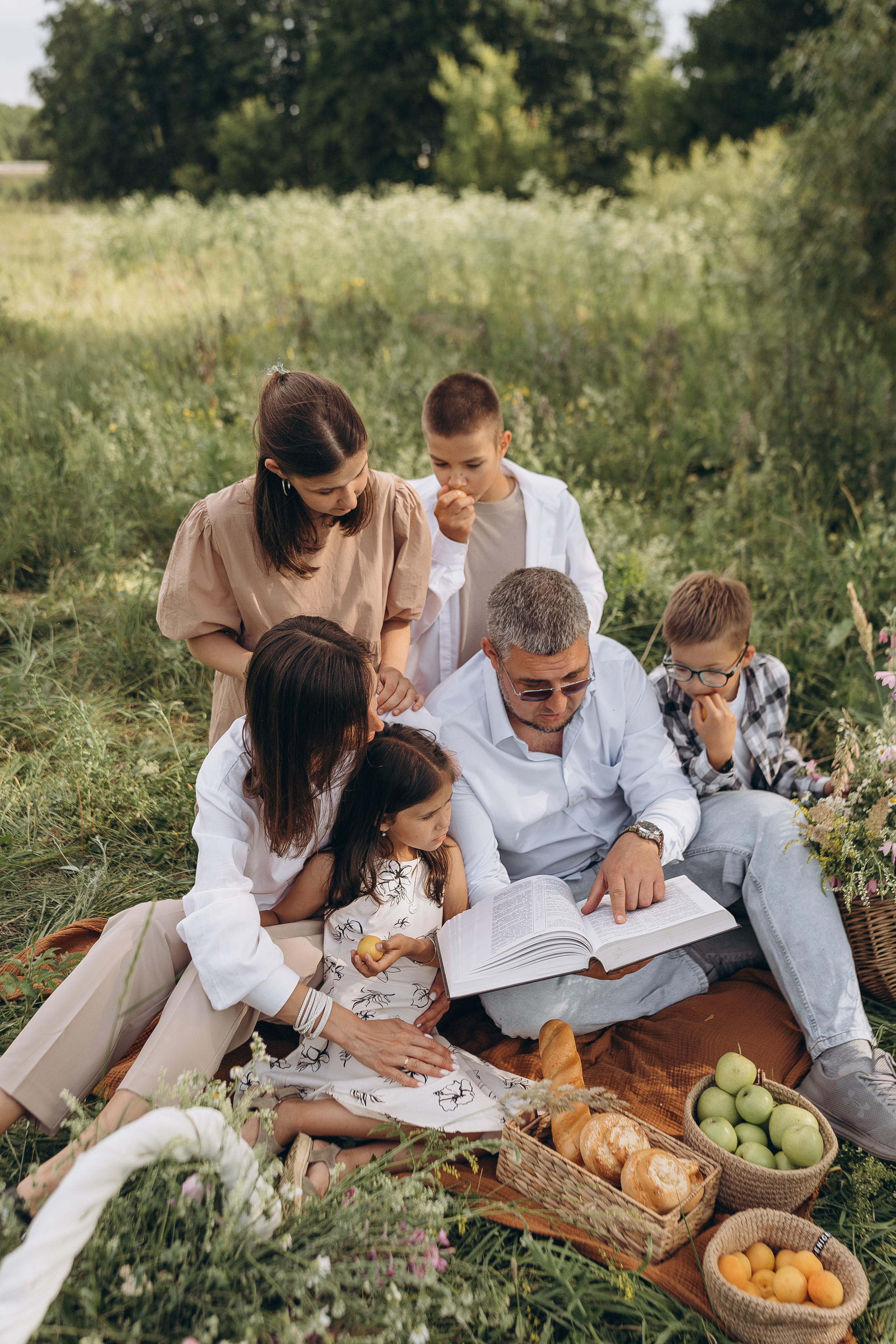 Семейная на природе. Семейный и домашний фотограф в Уфе Ирина Гарасюта