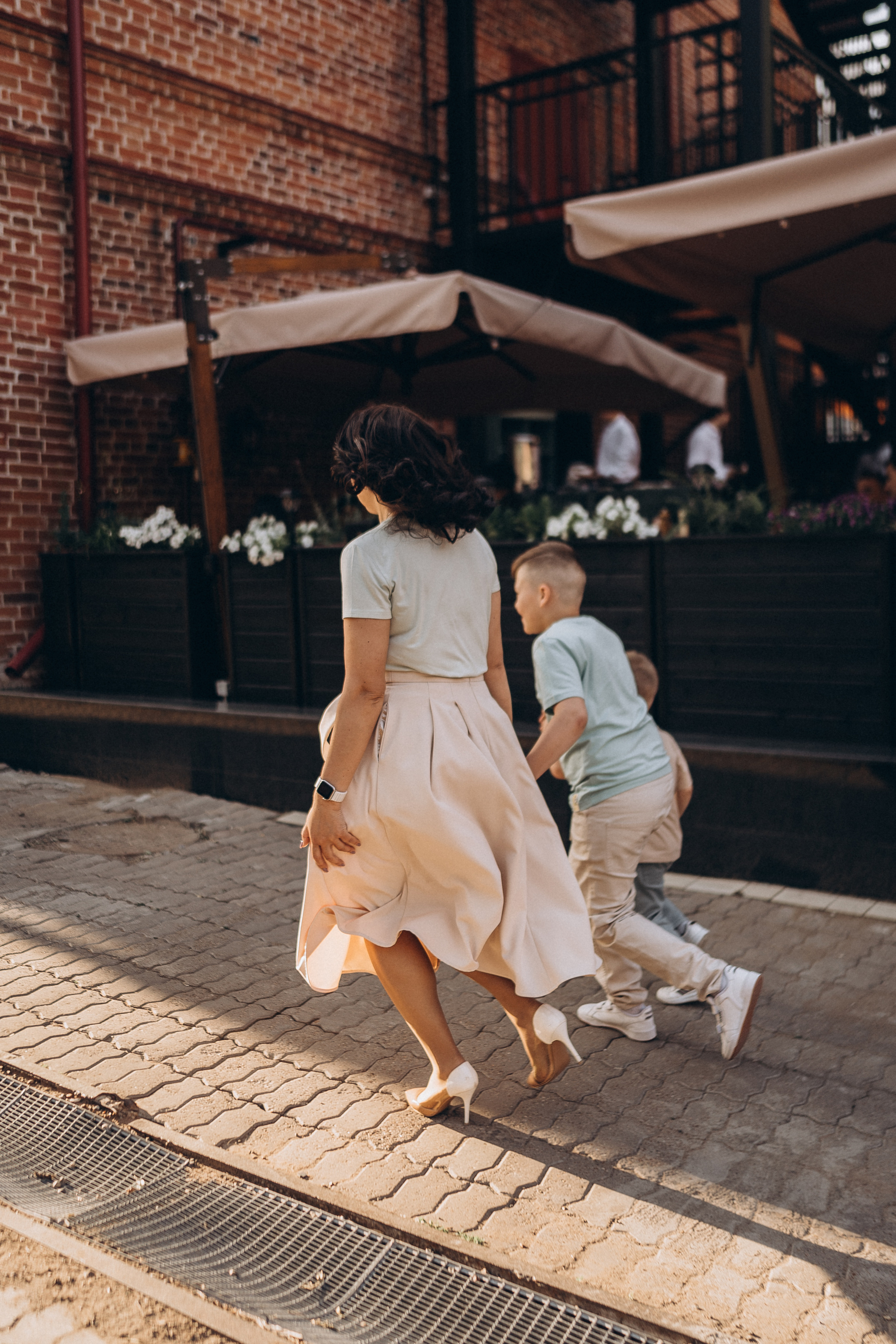 Прогулка в центре города. Семейный и домашний фотограф в Уфе Ирина Гарасюта