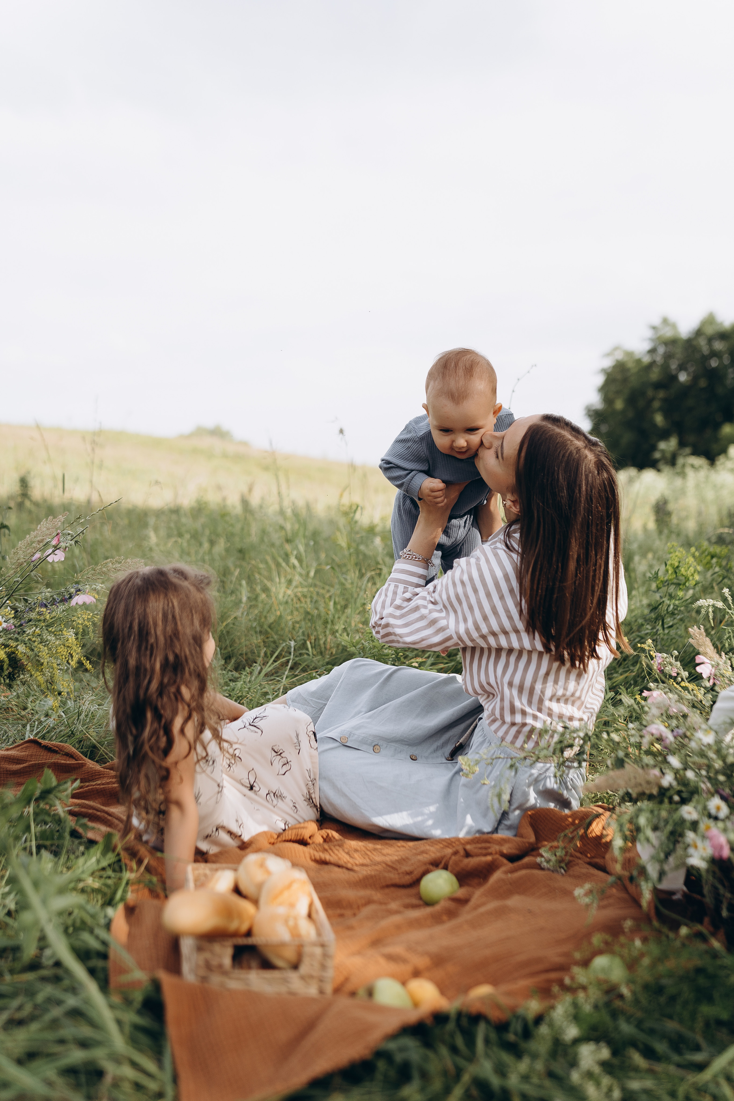 Семейная на природе. Семейный и домашний фотограф в Уфе Ирина Гарасюта