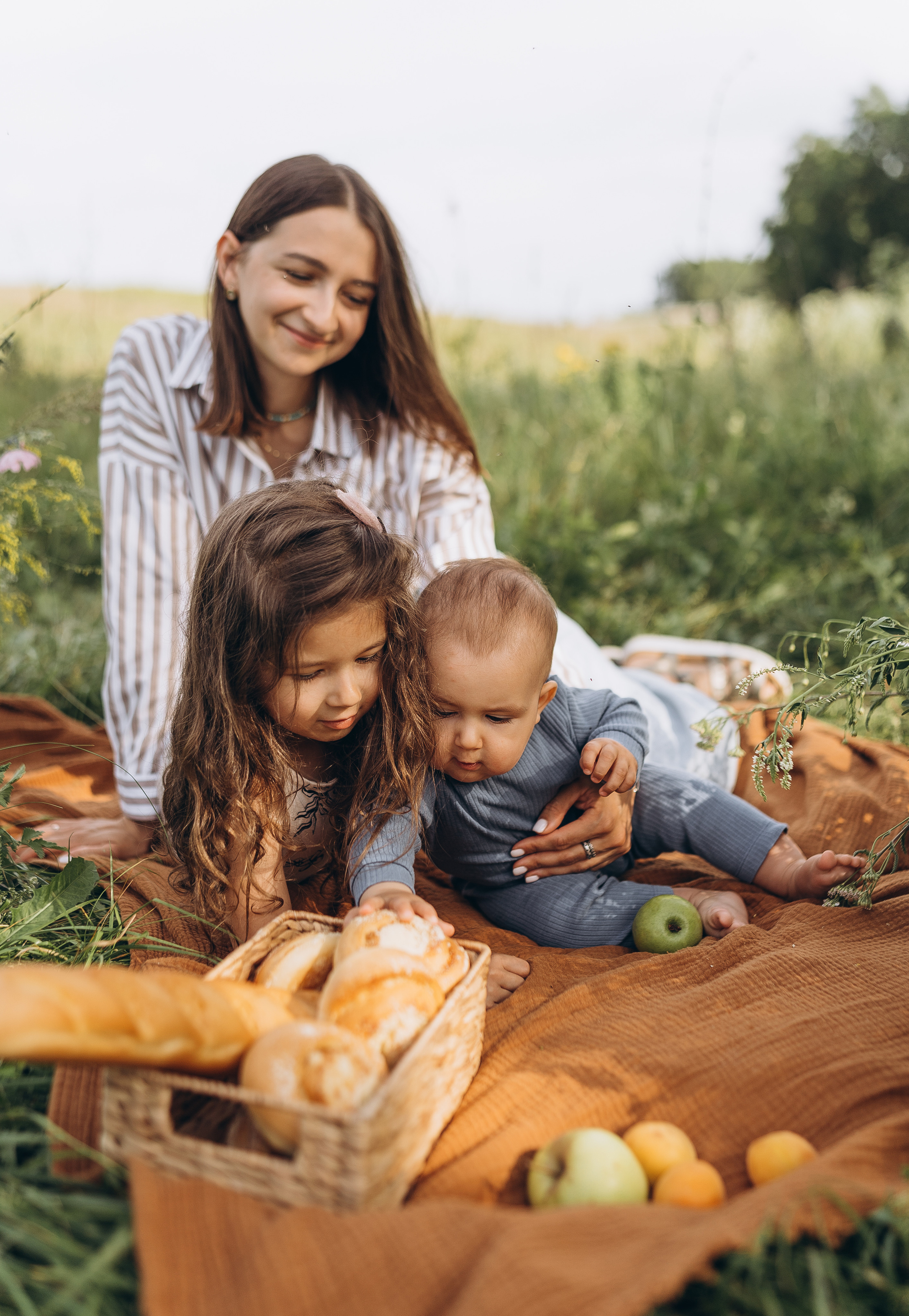 Семейная на природе. Семейный и домашний фотограф в Уфе Ирина Гарасюта