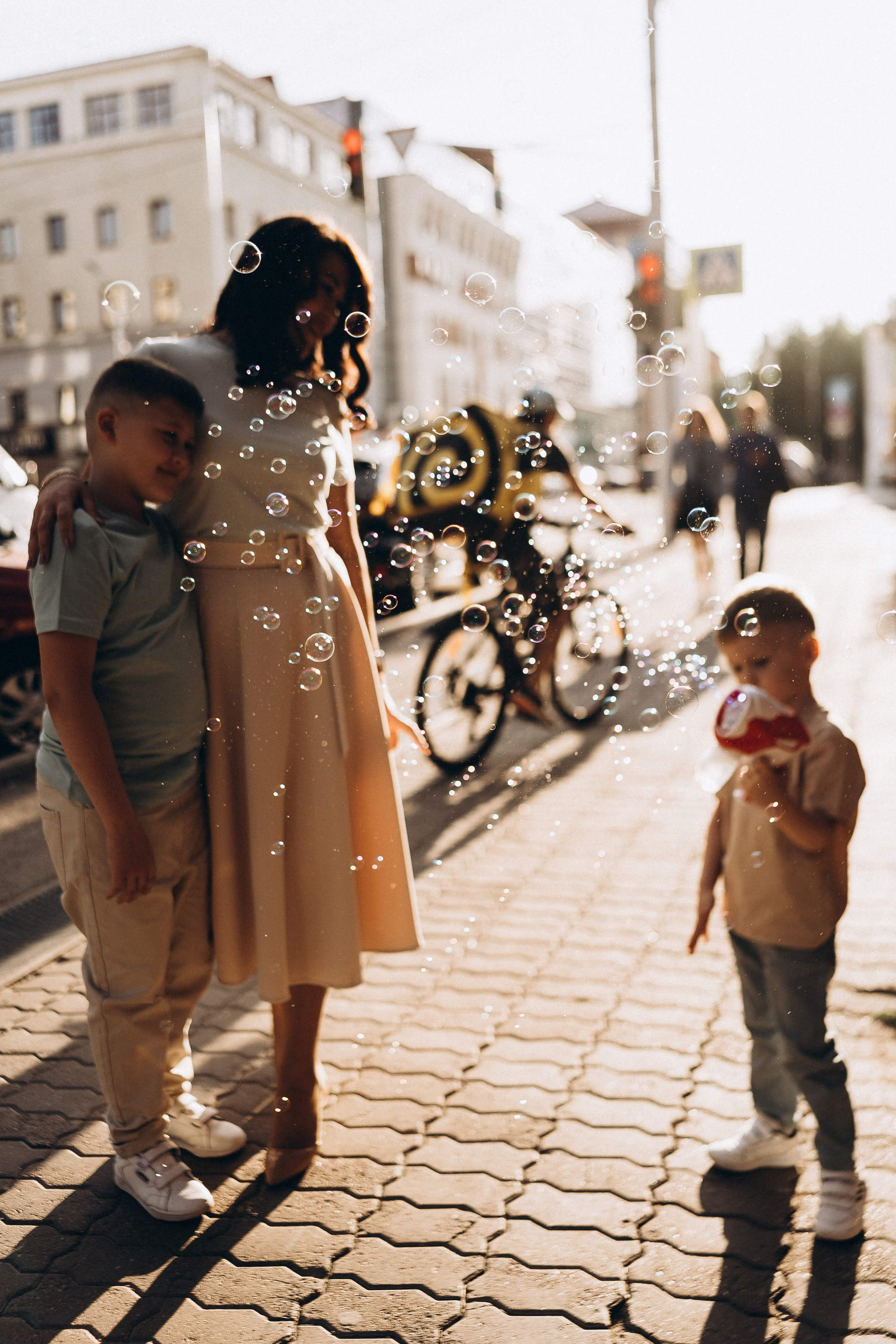 Прогулка в центре города. Семейный и домашний фотограф в Уфе Ирина Гарасюта