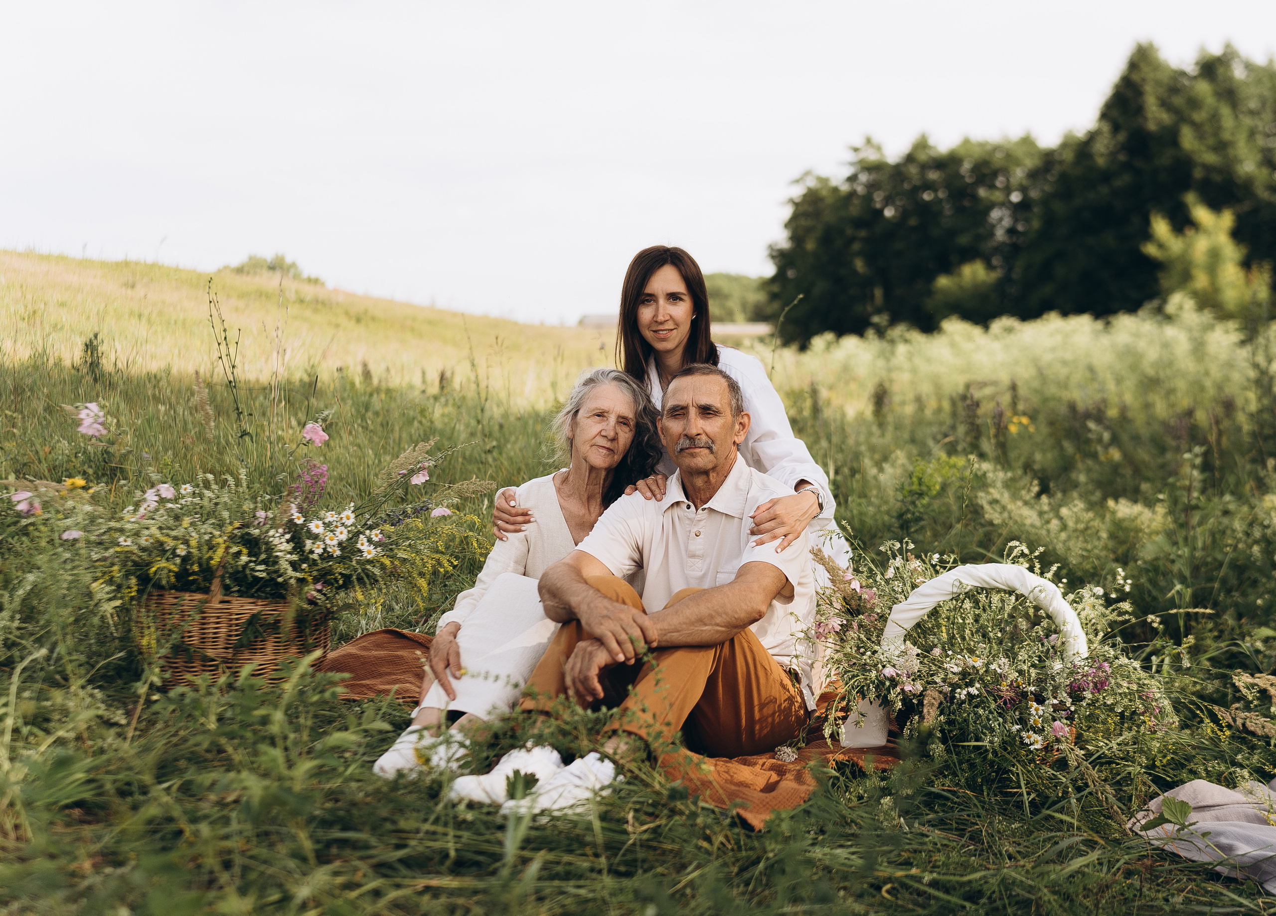 Семейная на природе. Семейный и домашний фотограф в Уфе Ирина Гарасюта