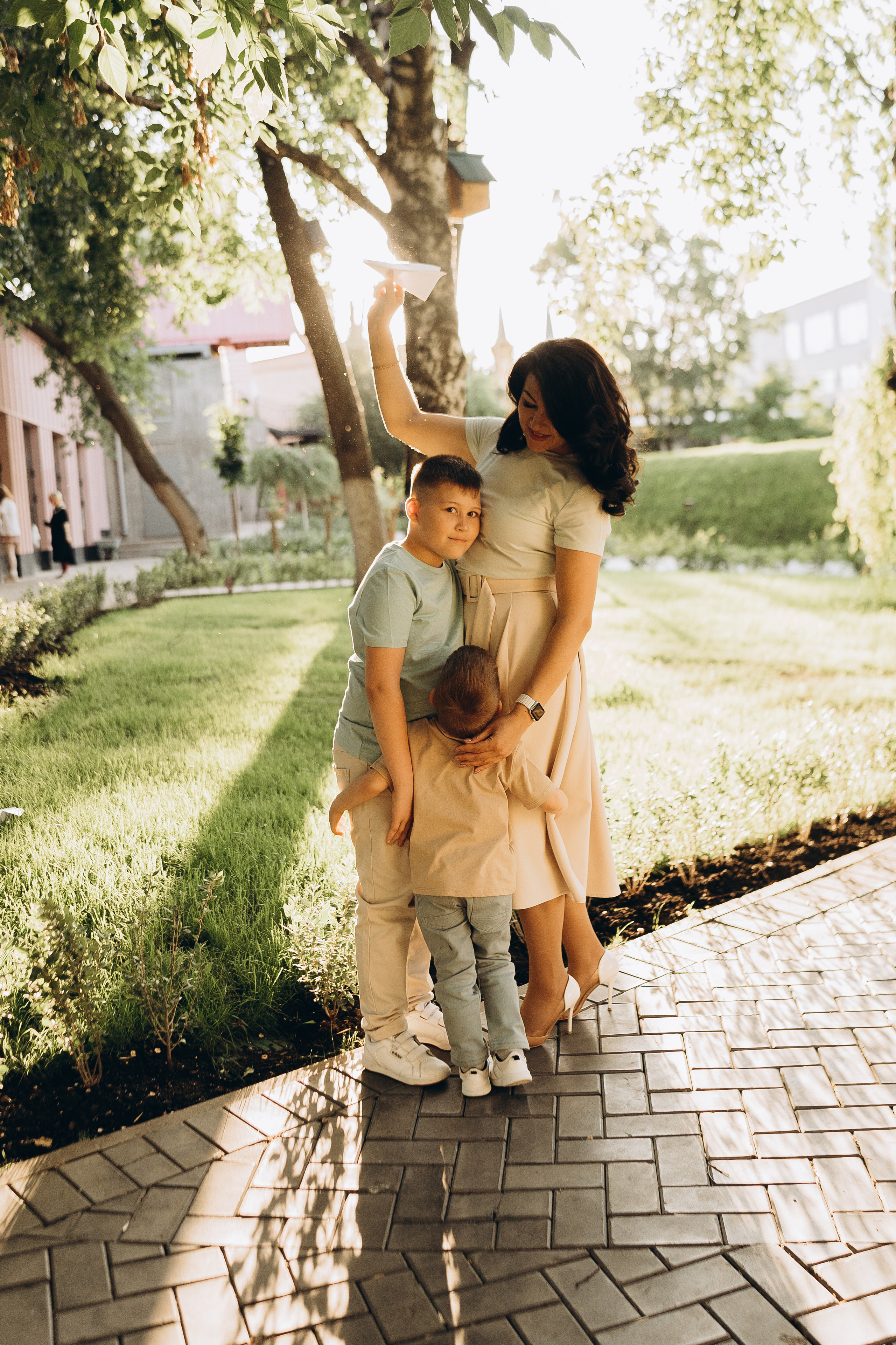 Прогулка в центре города. Семейный и домашний фотограф в Уфе Ирина Гарасюта