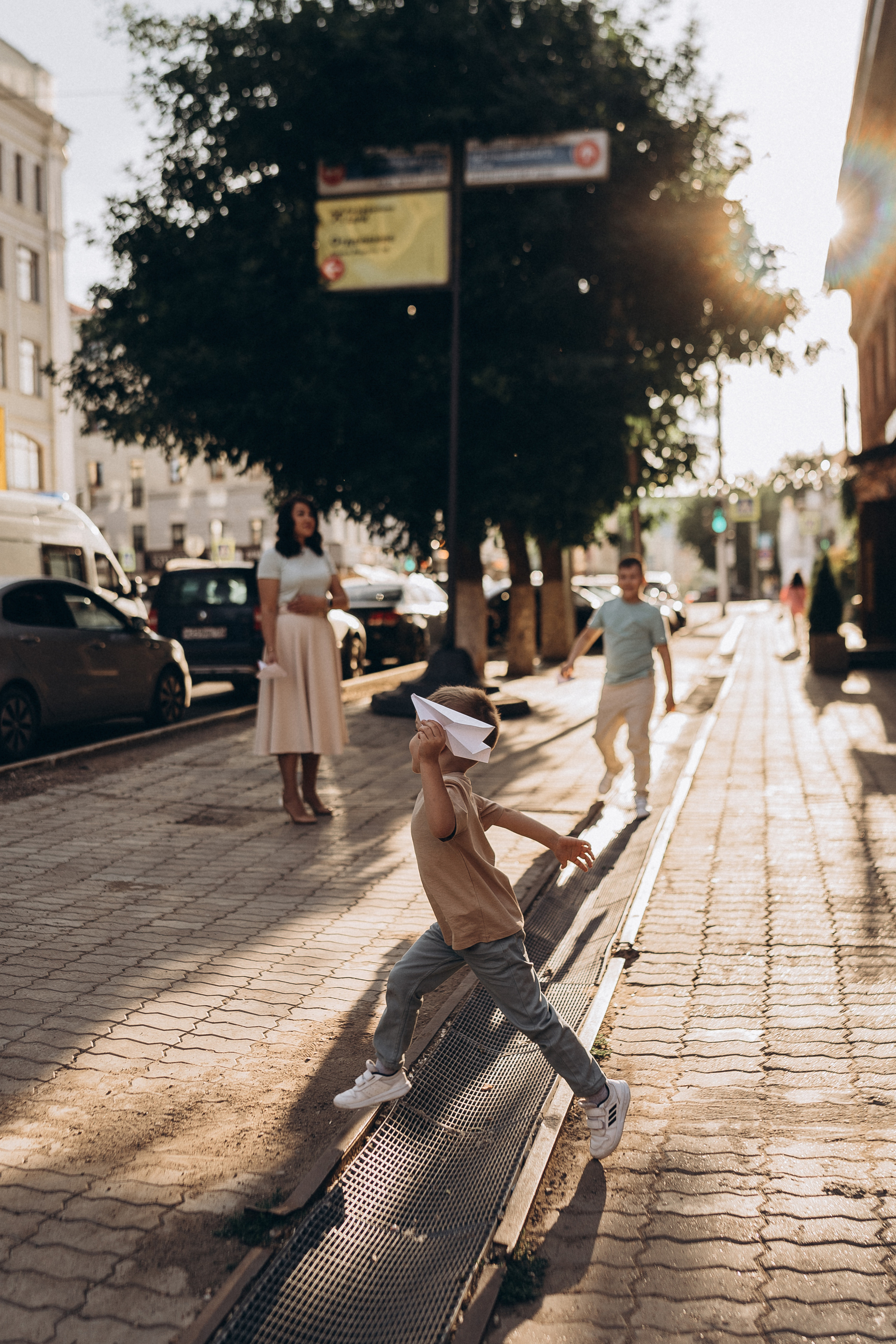 Прогулка в центре города. Семейный и домашний фотограф в Уфе Ирина Гарасюта